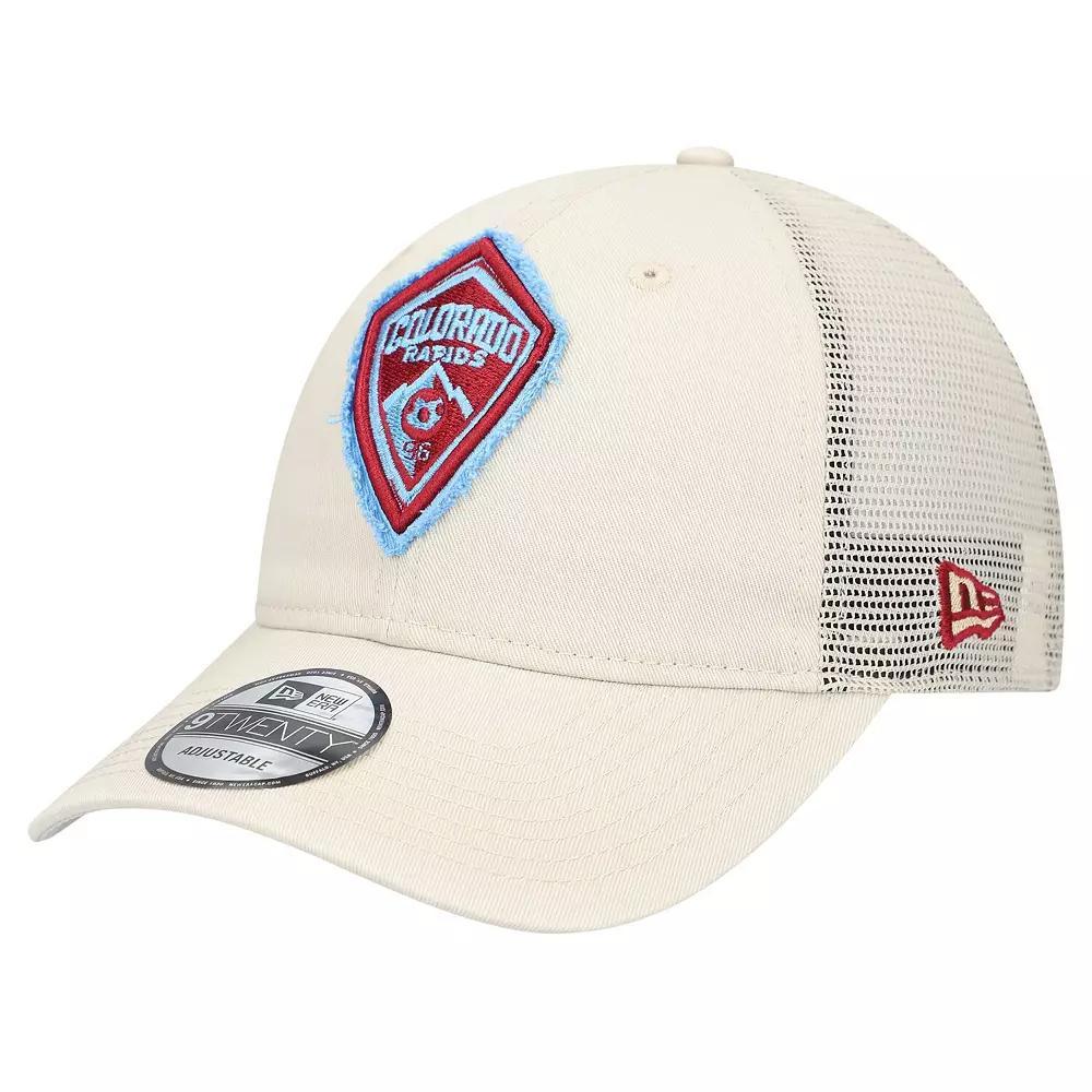 Men's New Era Tan Colorado Rapids Game Day 9TWENTY Adjustable Trucker Hat, Cor Team Product Image