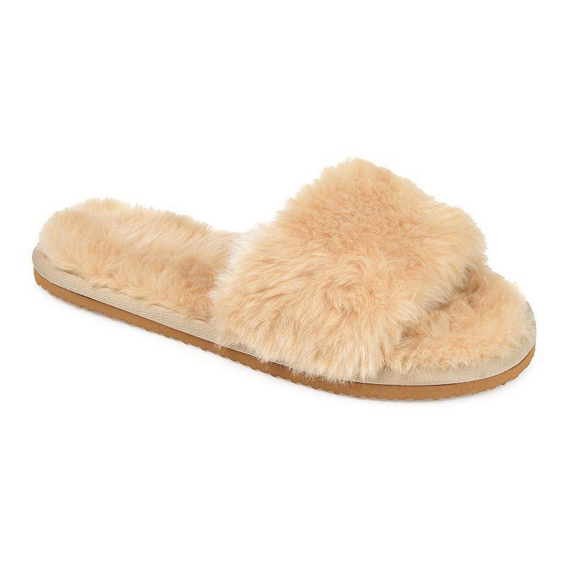 Journee Dawn Womens Slippers Red Product Image