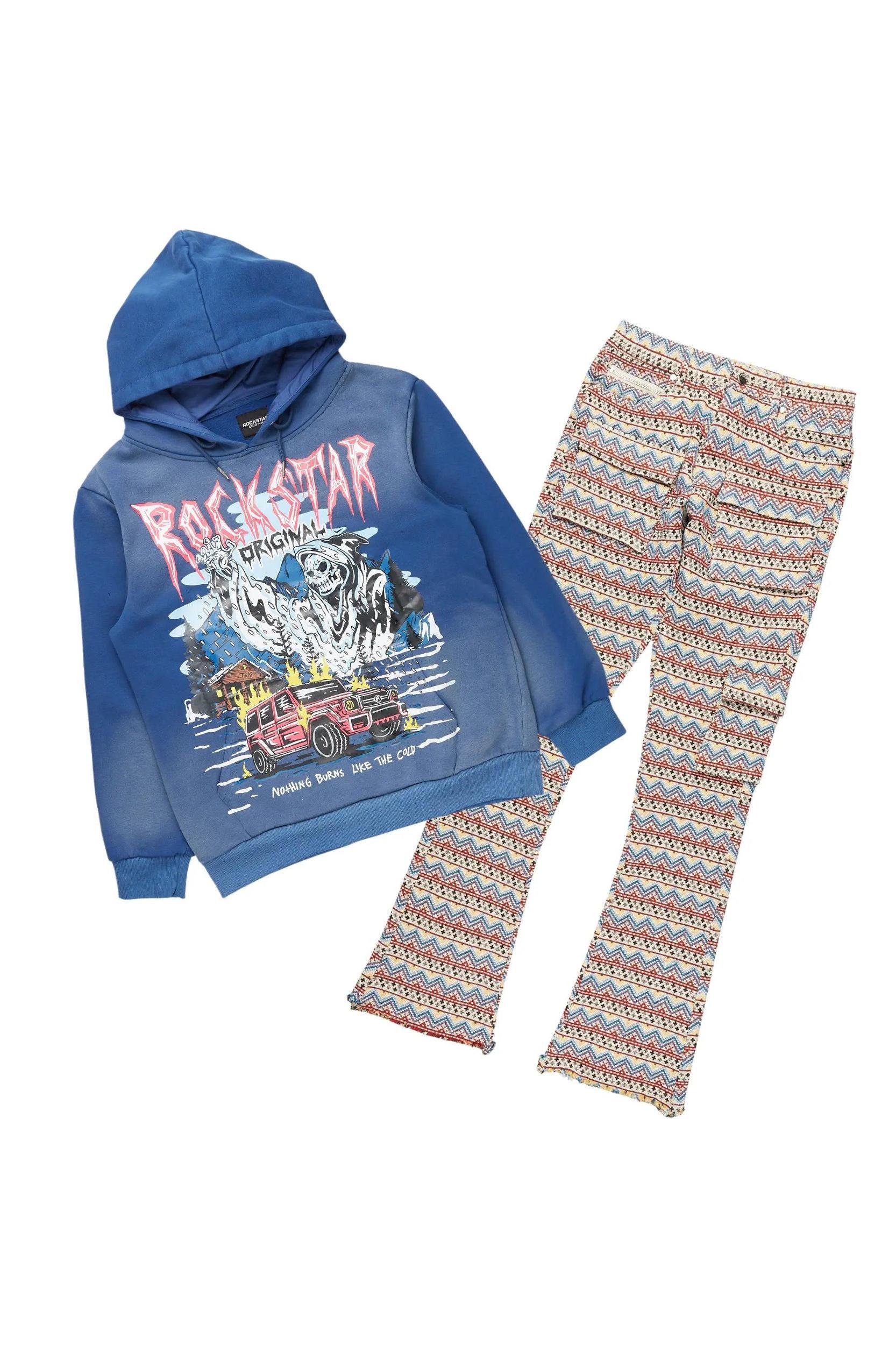 Kip Navy Hoodie/Tapestry Jean Bundle Male Product Image