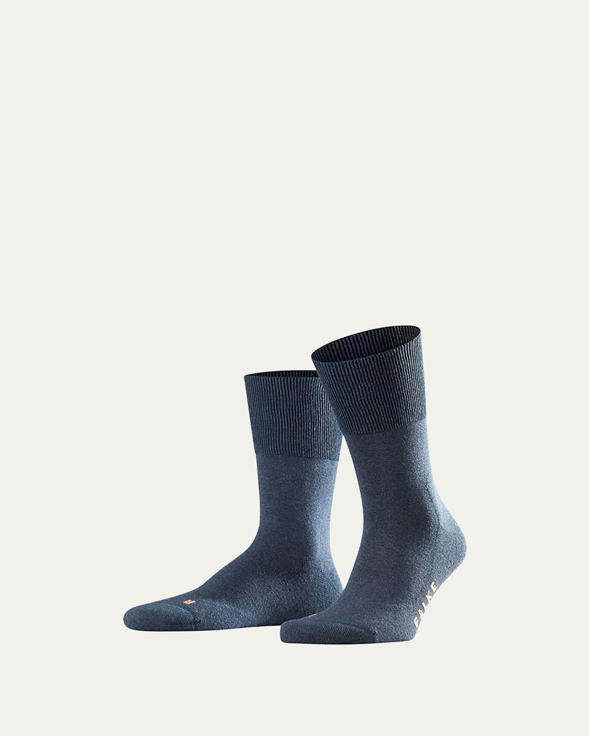 Men's Run Plush-Sole Socks Product Image