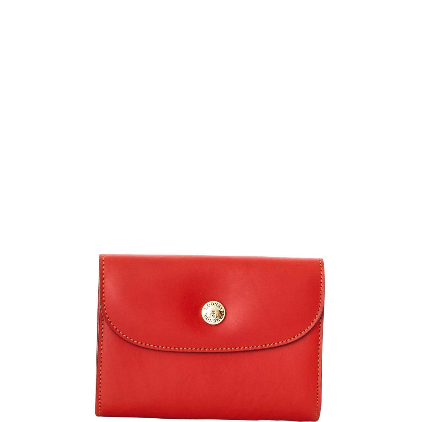 Dooney & Bourke Womens Alto Removable Credit Card Leather Wallet in Black Product Image