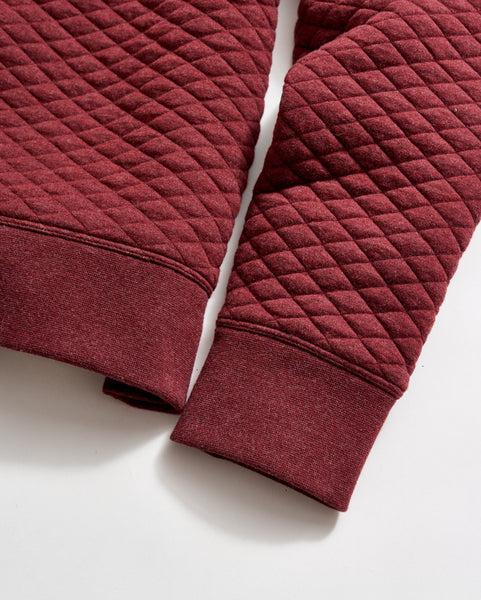 Diamond Quilt Half Zip -  Product Image
