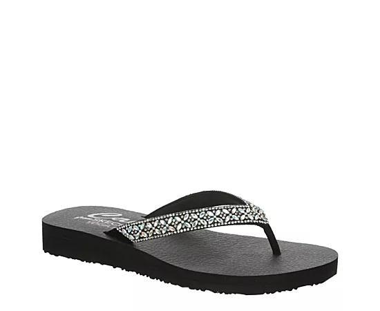 Skechers Cali® Meditation Made You Blush Women's Thong Sandals, Size: 8, Brown Product Image