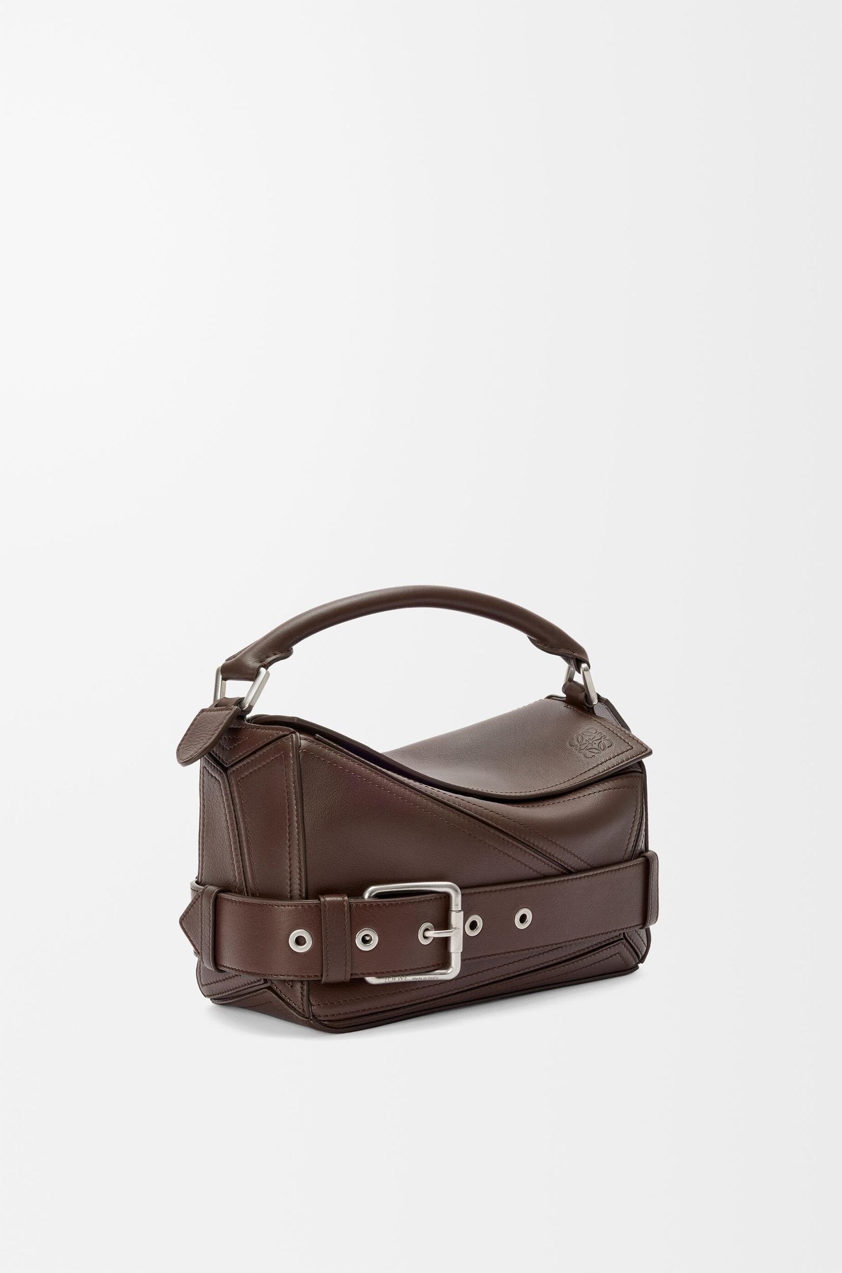 Small Puzzle Biker bag in shiny calfskin Product Image