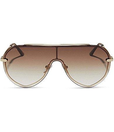 DIFF Eyewear Womens Imani 139mm Shield Sunglasses Product Image