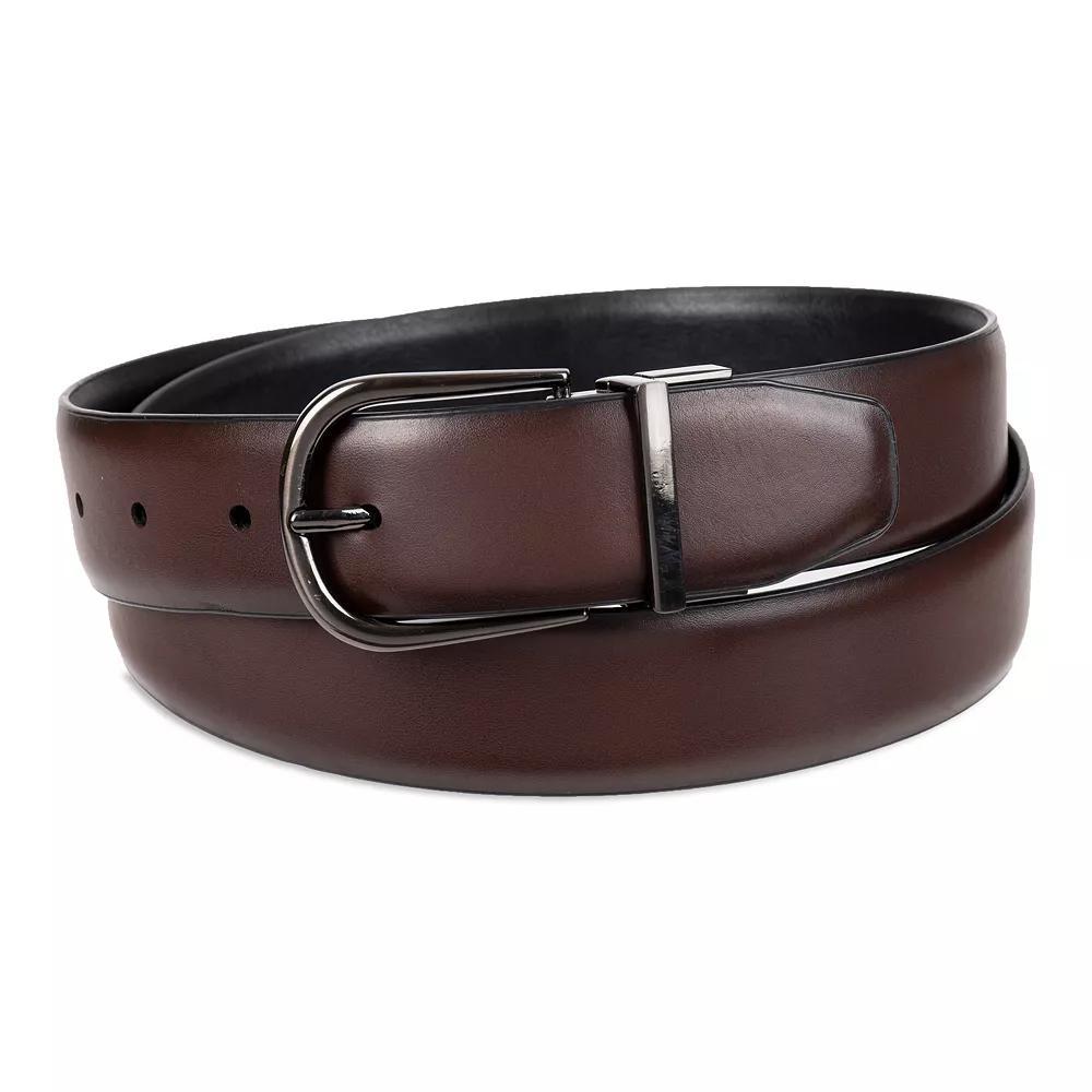 Mens Dockers Stretch Two-In-One Feather Edge Reversible Belt Product Image