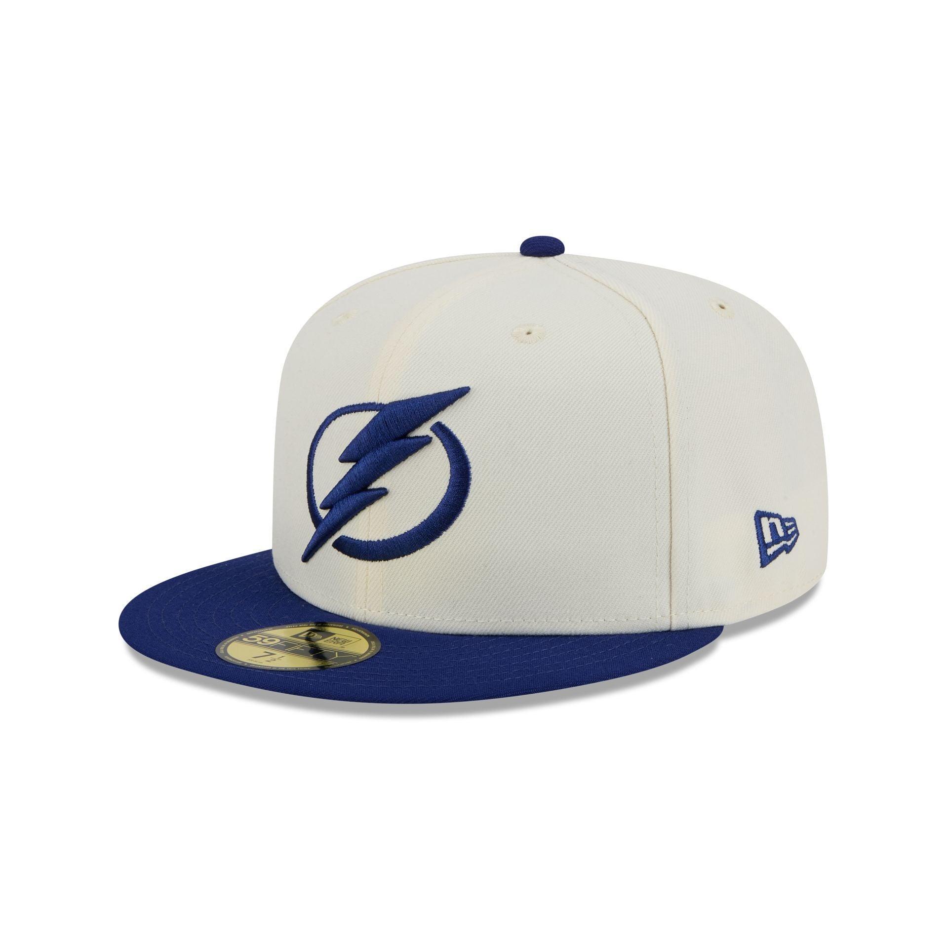 Tampa Bay Lightning Chrome White 59FIFTY Fitted Hat Male Product Image
