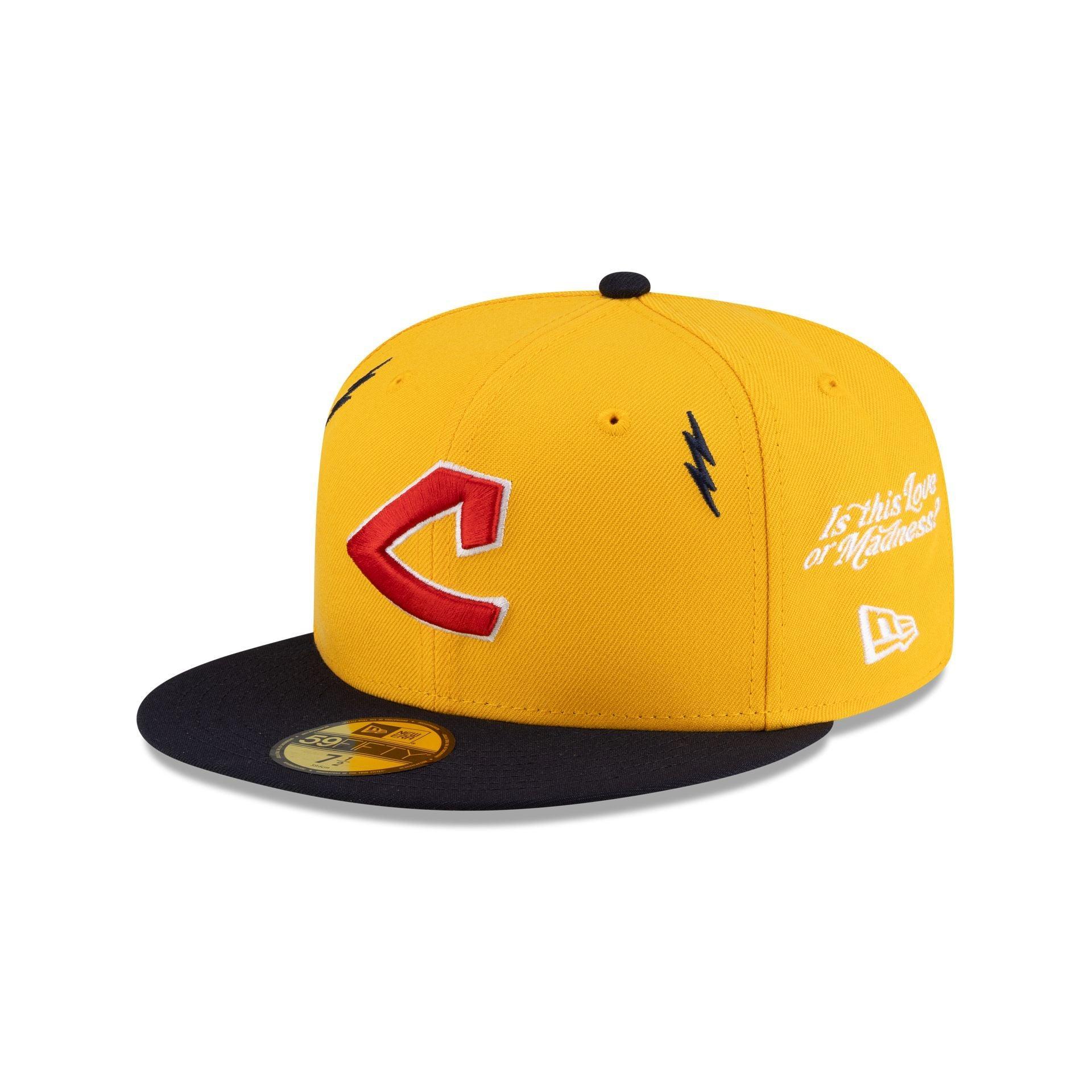 Diet Starts Monday x Cleveland Guardians Lightening Bolts 59FIFTY Fitted Hat Male Product Image