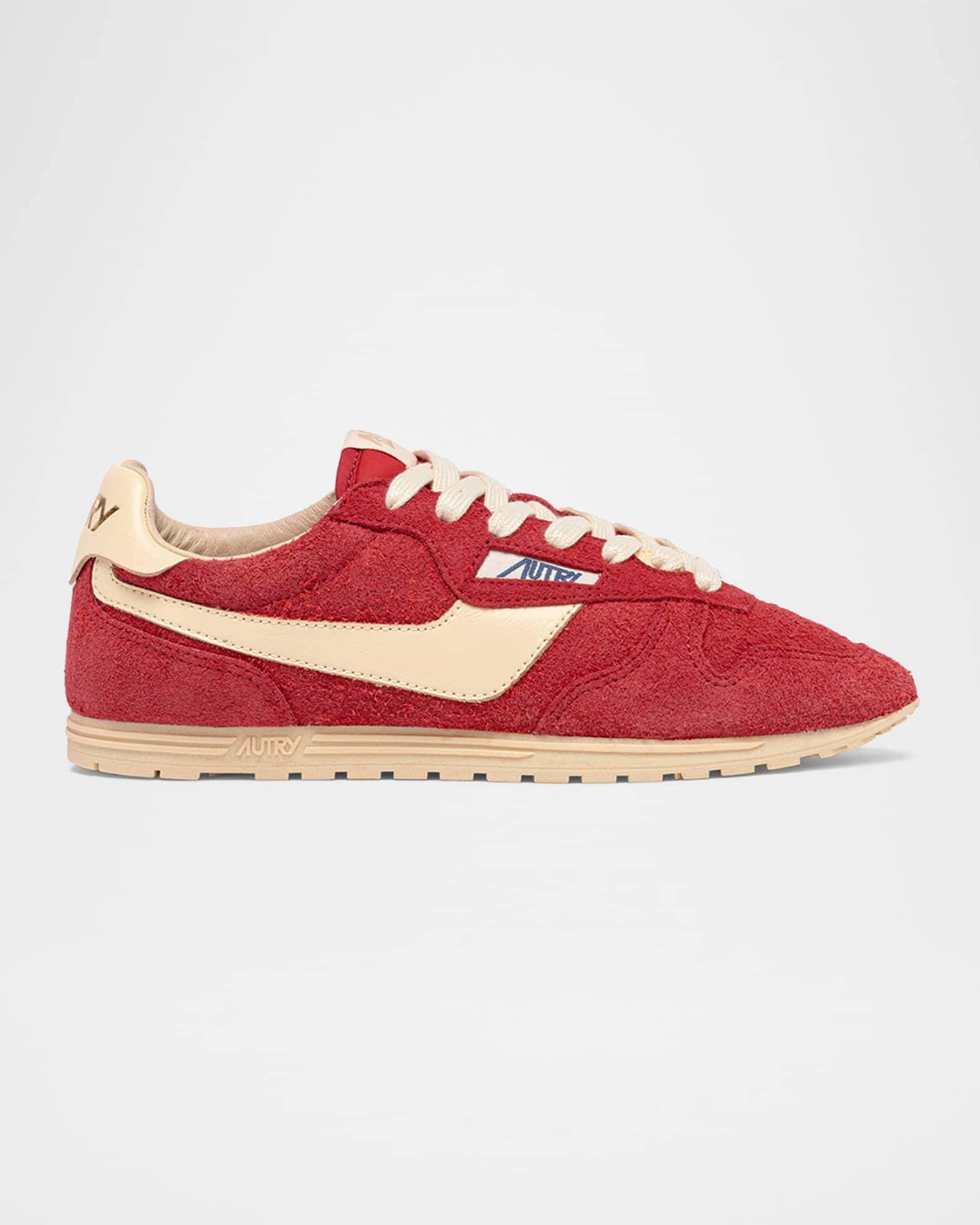 Windspin Retro Suede Low-Top Sneakers Product Image