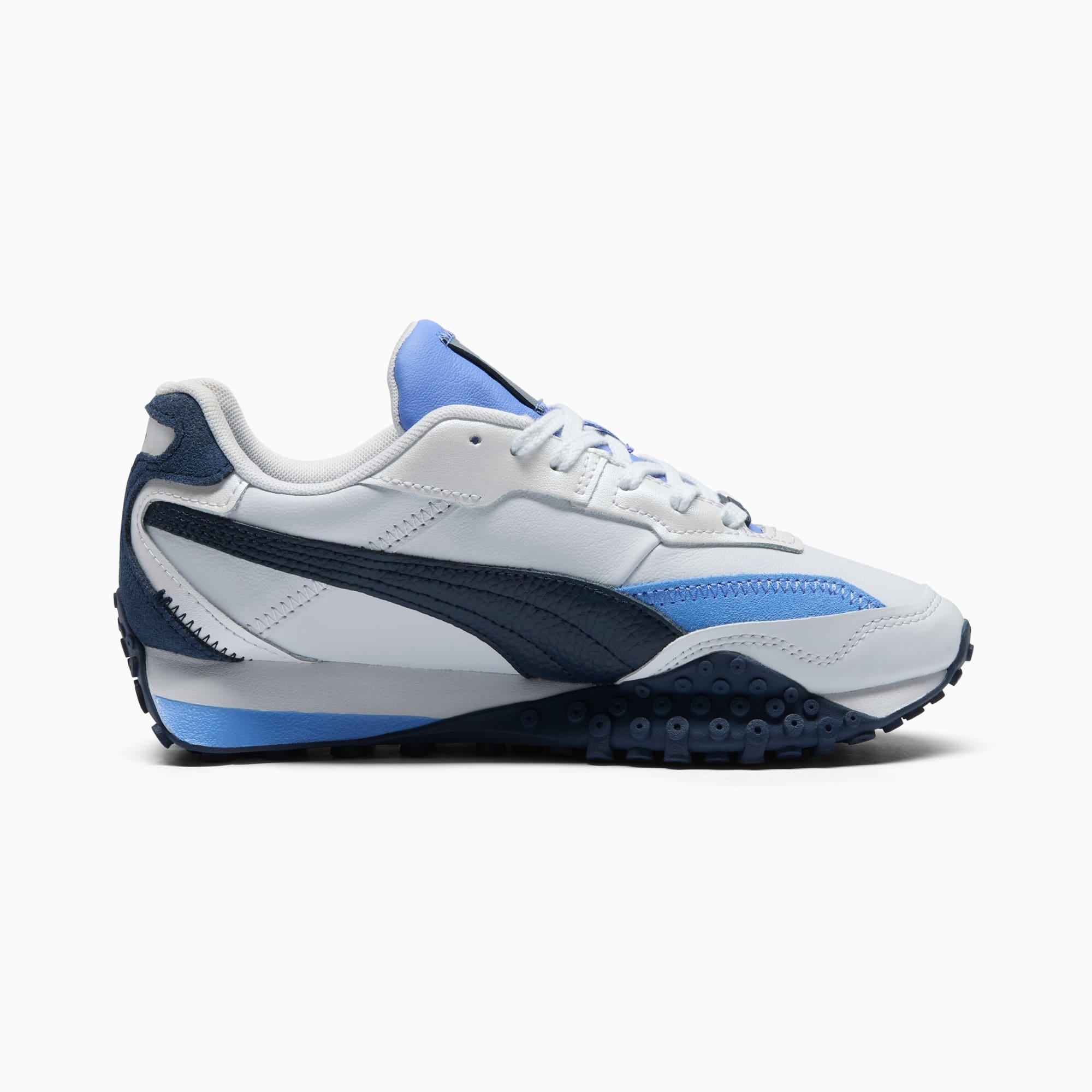 PUMA Blktop Rider NYC Running Laps Women's Sneakers in Dark Blue Product Image