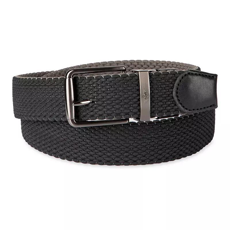 Mens Dockers 2-in-1 Reversible Stretch Braided Web Belt Product Image