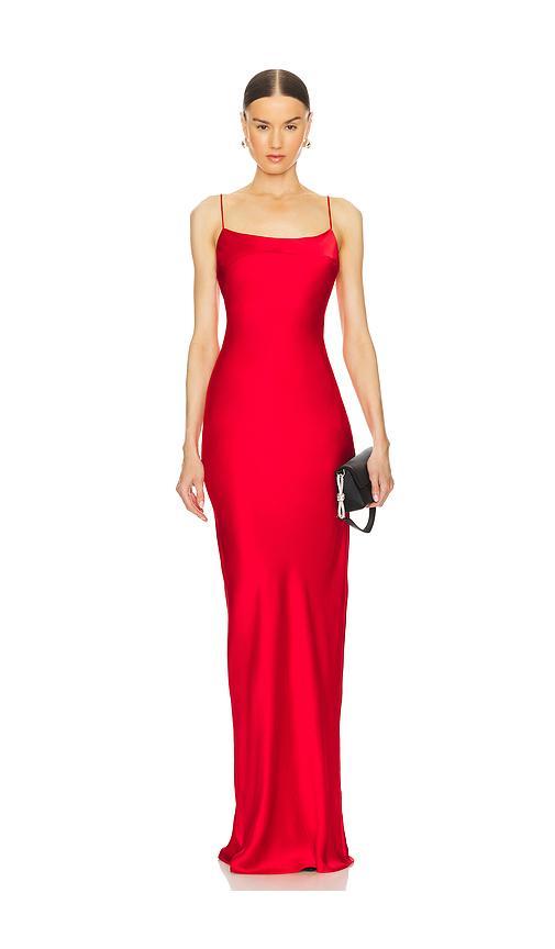 Lovers and Friends Mischa Gown in Bright Red Product Image