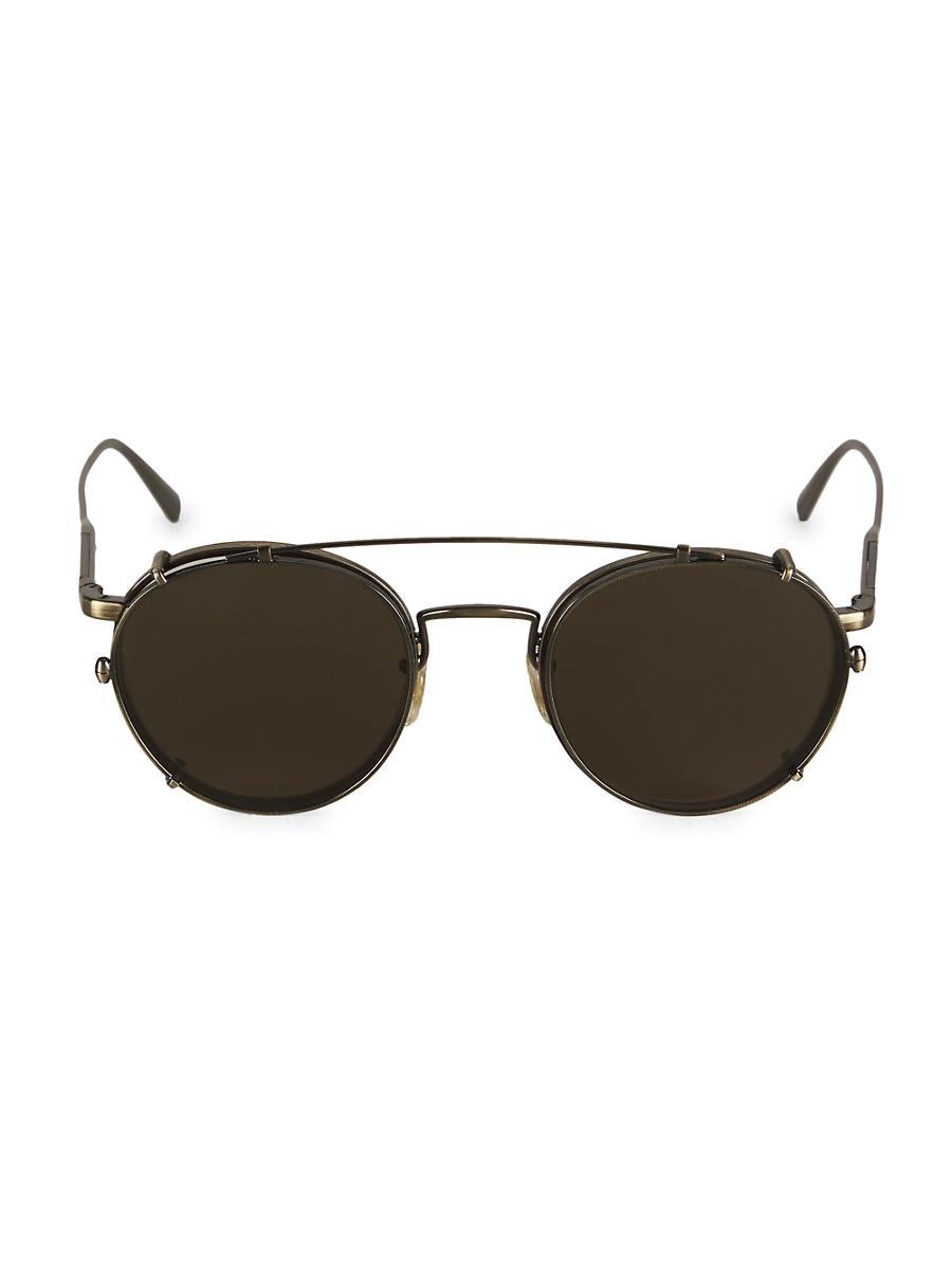 Mens Artemio 48MM Pantos Sunglasses Product Image