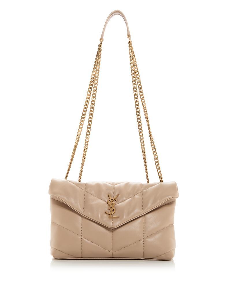 Womens Puffer Toy Shoulder Bag in Quilted Lambskin Product Image