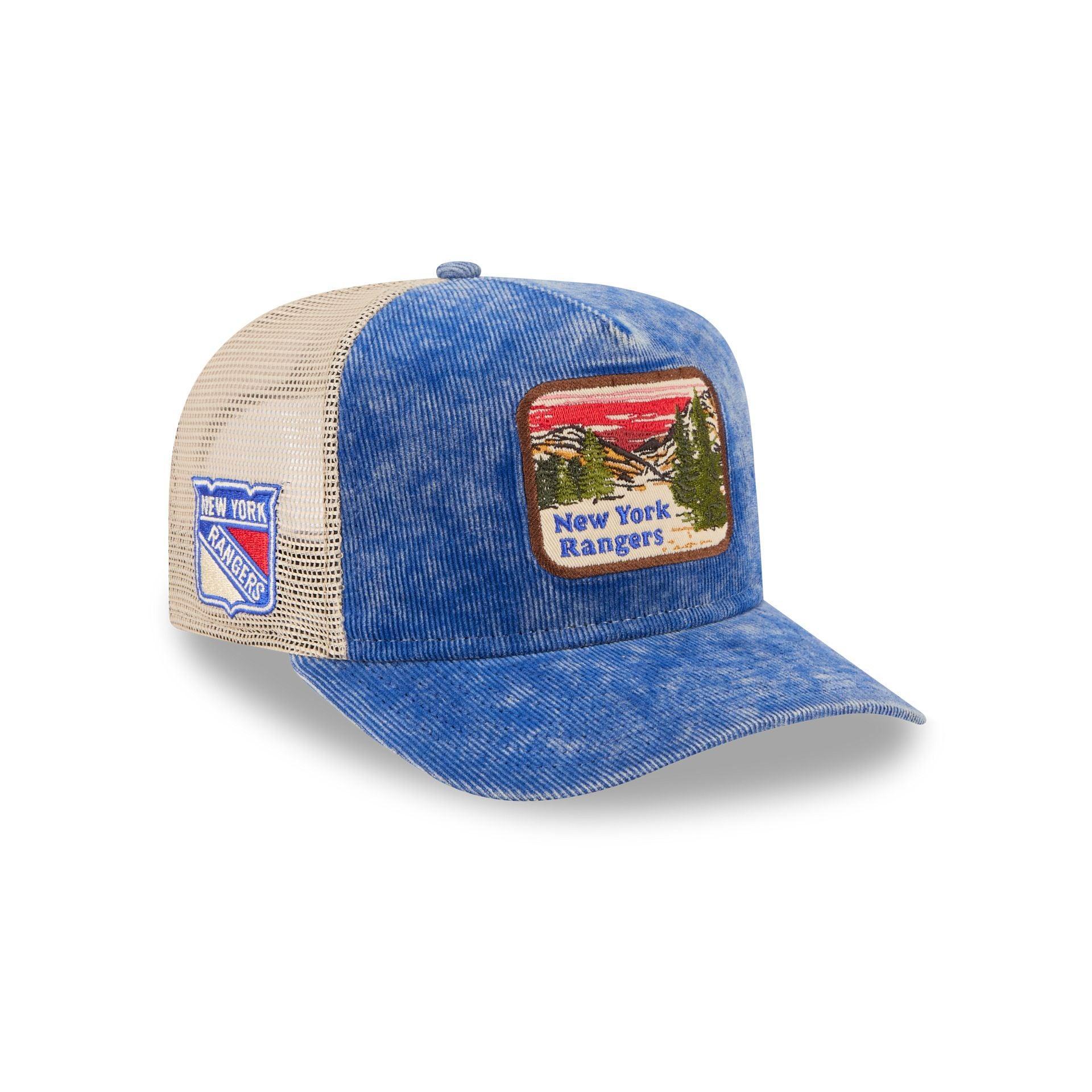 New York Rangers Vintage Landscape 9FIFTY A-Frame Trucker Hat Male Product Image