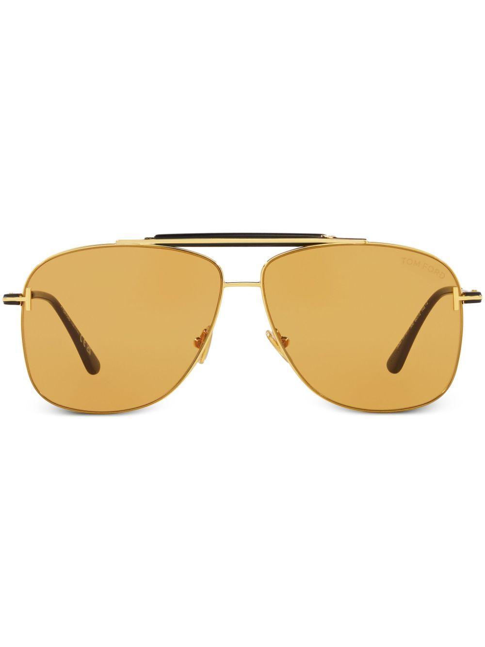 TOM FORD Man Sunglass Jaden In Brown Product Image