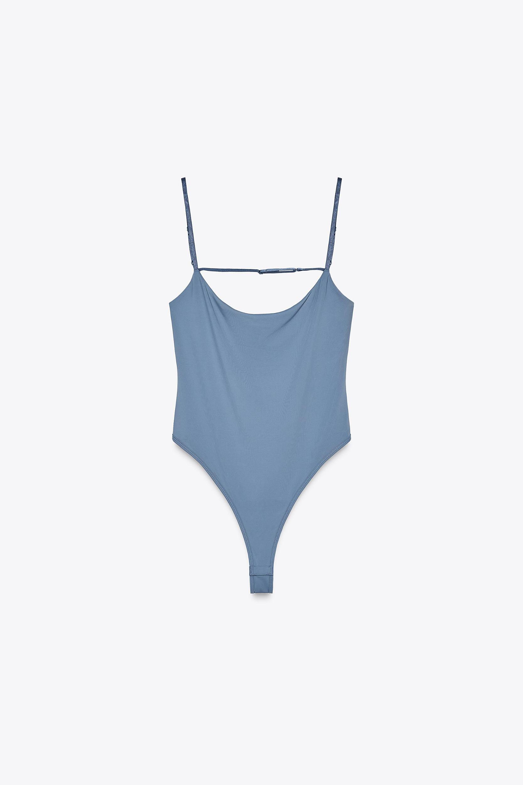 OPEN BACK POLYAMIDE BODYSUIT Product Image