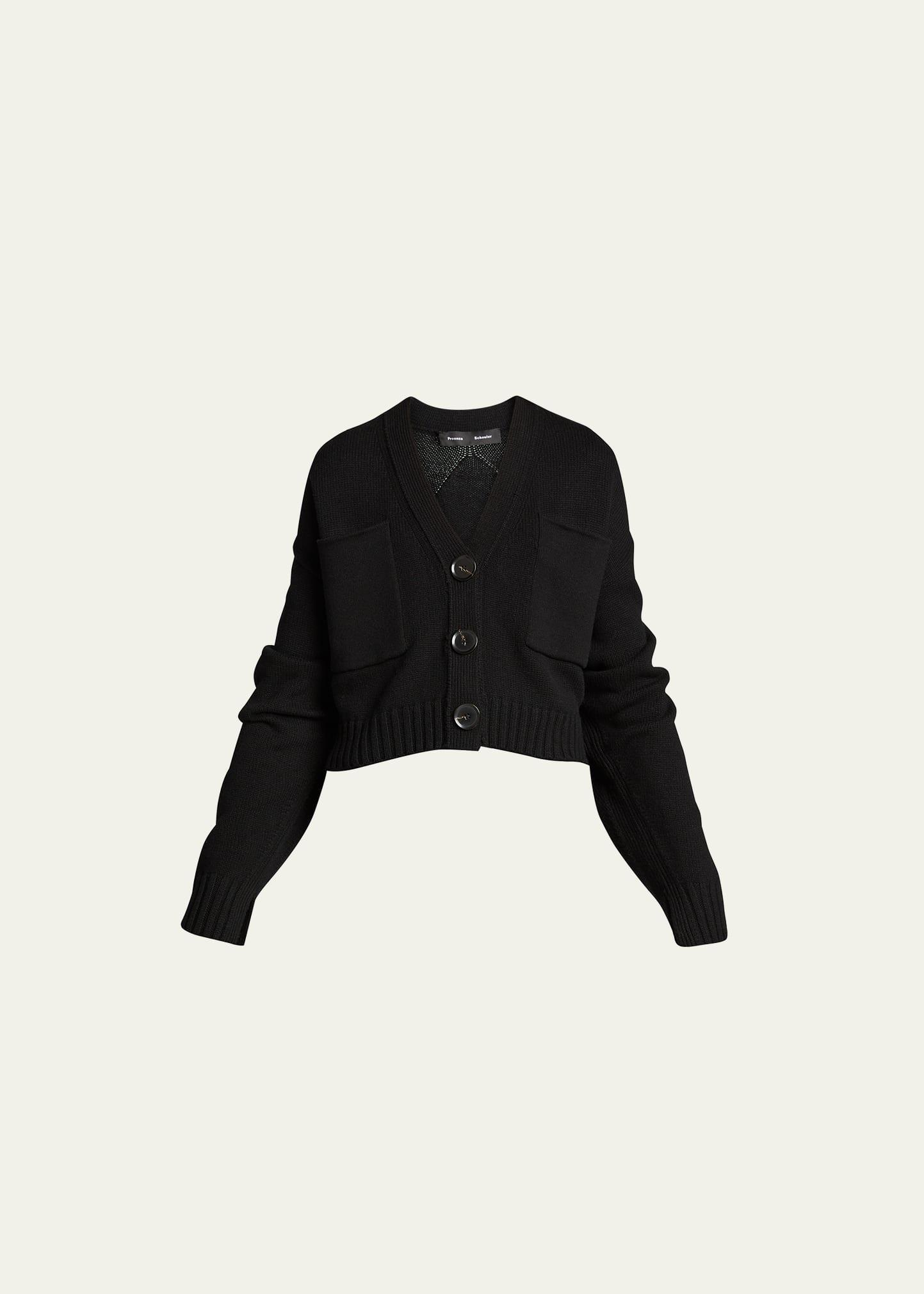 Womens Eco Cashmere Core Knit Cardigan Product Image