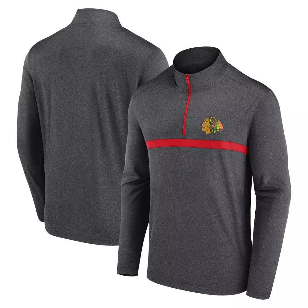 Men's Fanatics Red Philadelphia Phillies Unstoppable Quarter-Zip Top, Size: 5XL Product Image