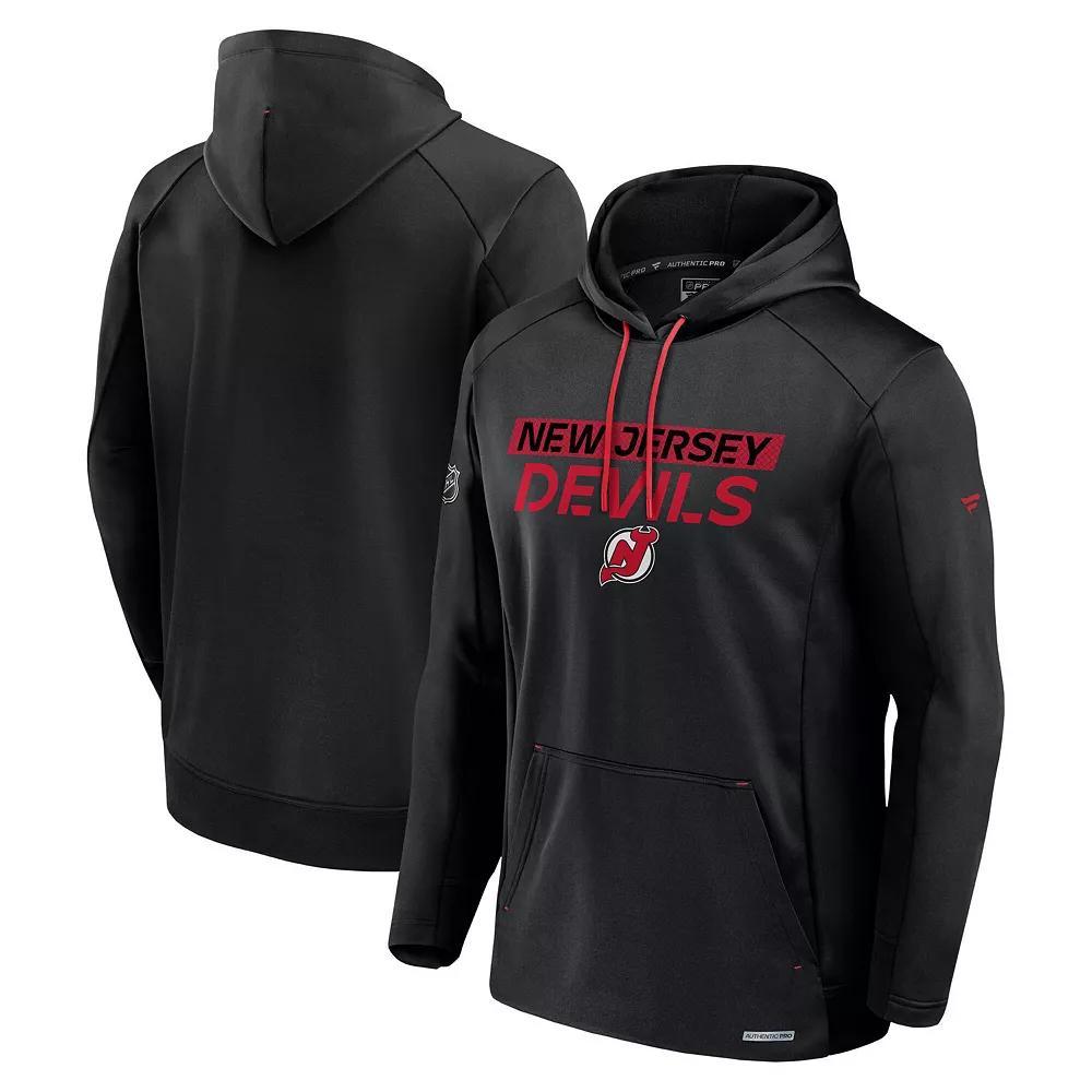 Men's Fanatics  Navy Montreal Canadiens Authentic Pro Rink Fleece Pullover Hoodie, Size: 3XL, Cnd Blue Product Image