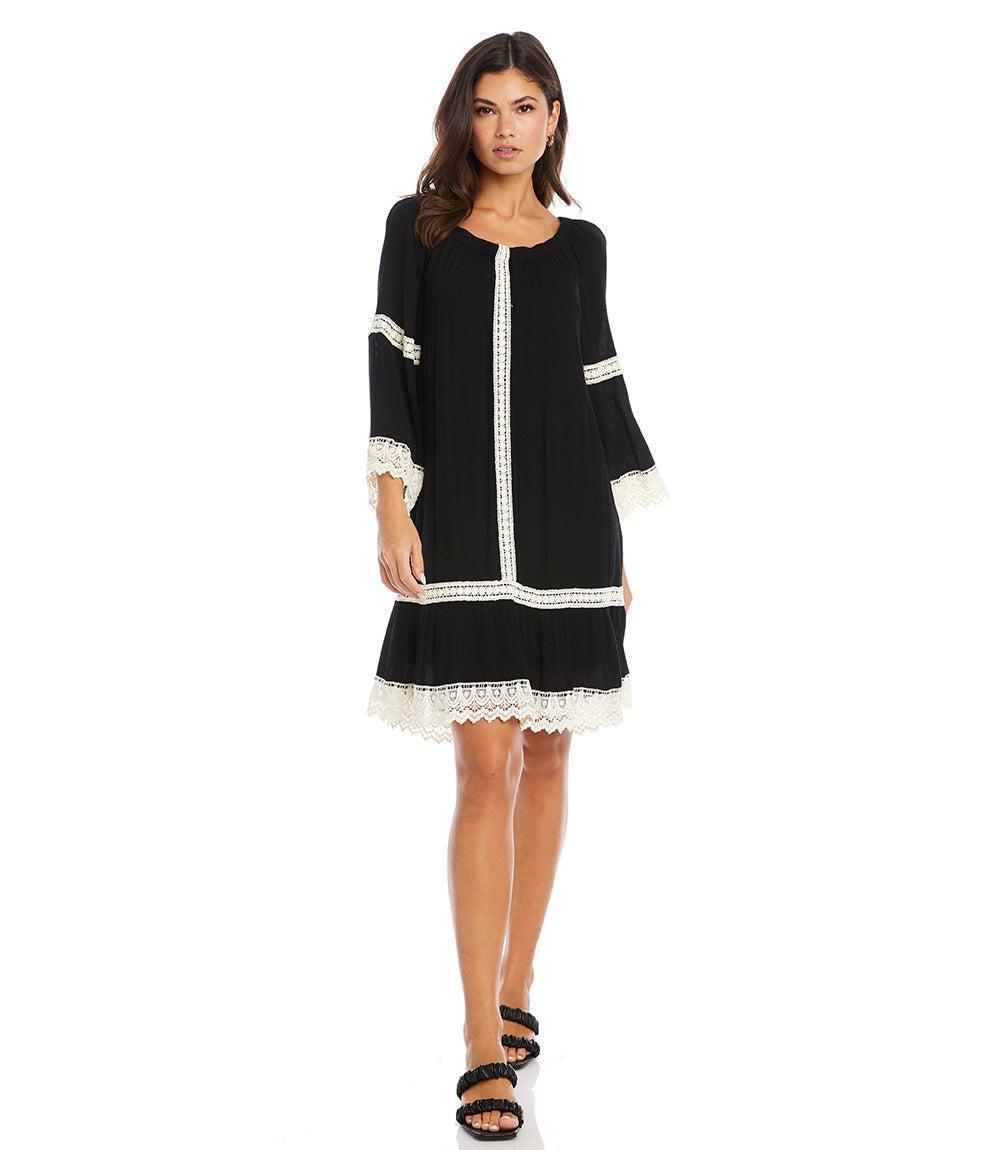 2L55196W   Jerzee Mixed Lace Dress - Plus Only! Product Image