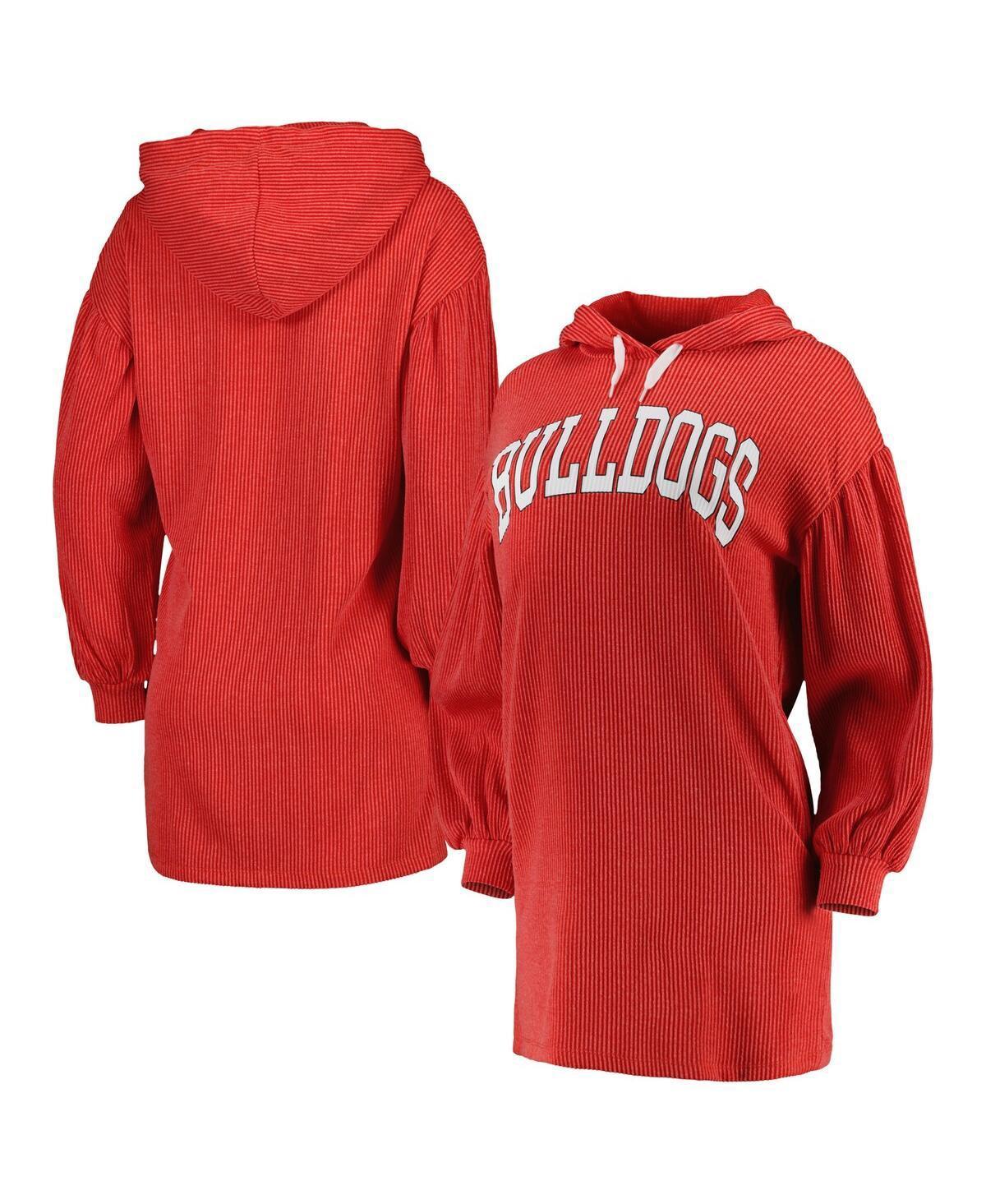 Women's Gameday Couture Red Georgia Bulldogs Game Winner Vintage Wash Tri-Blend Dress, Size: XS Product Image