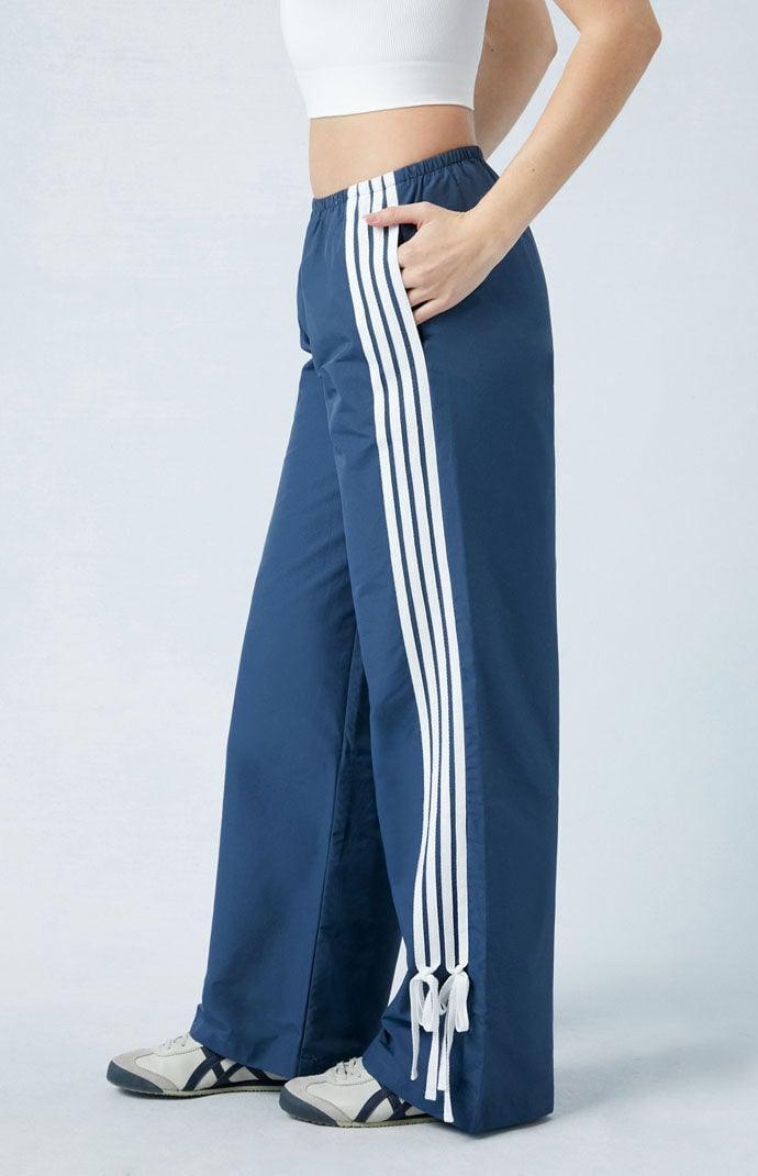 Women's Wide Leg Track Pants - Product Image