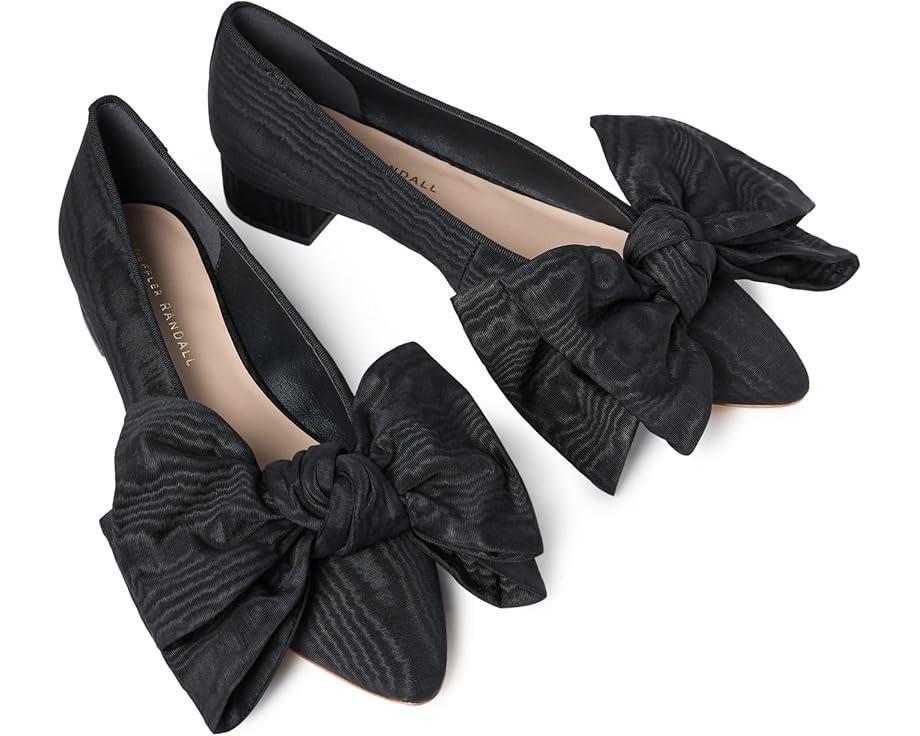 Carmen Mid Heel Bow Sandals Product Image