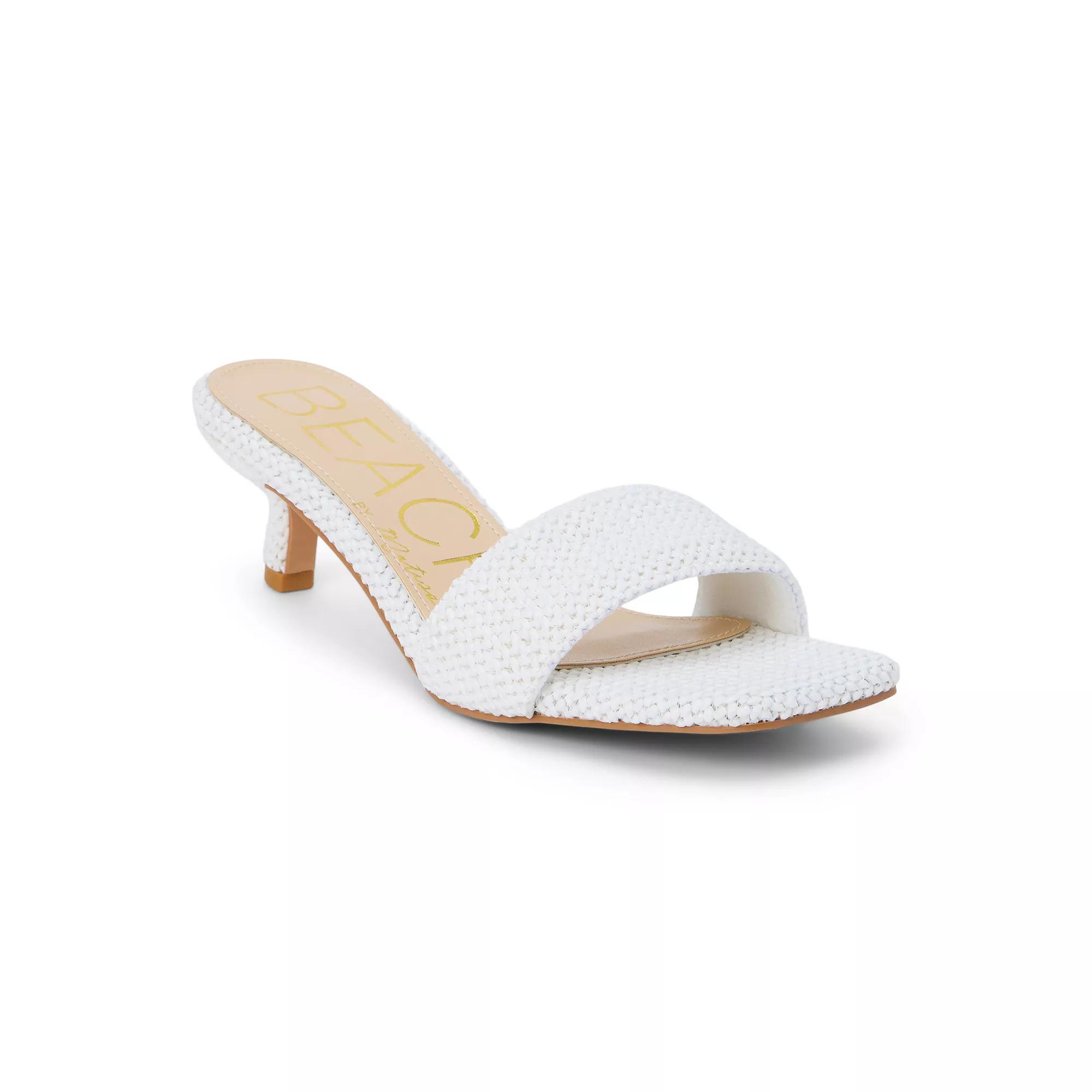 Beach by Matisse Capricorn Women's Heels, Size: 5, White Product Image