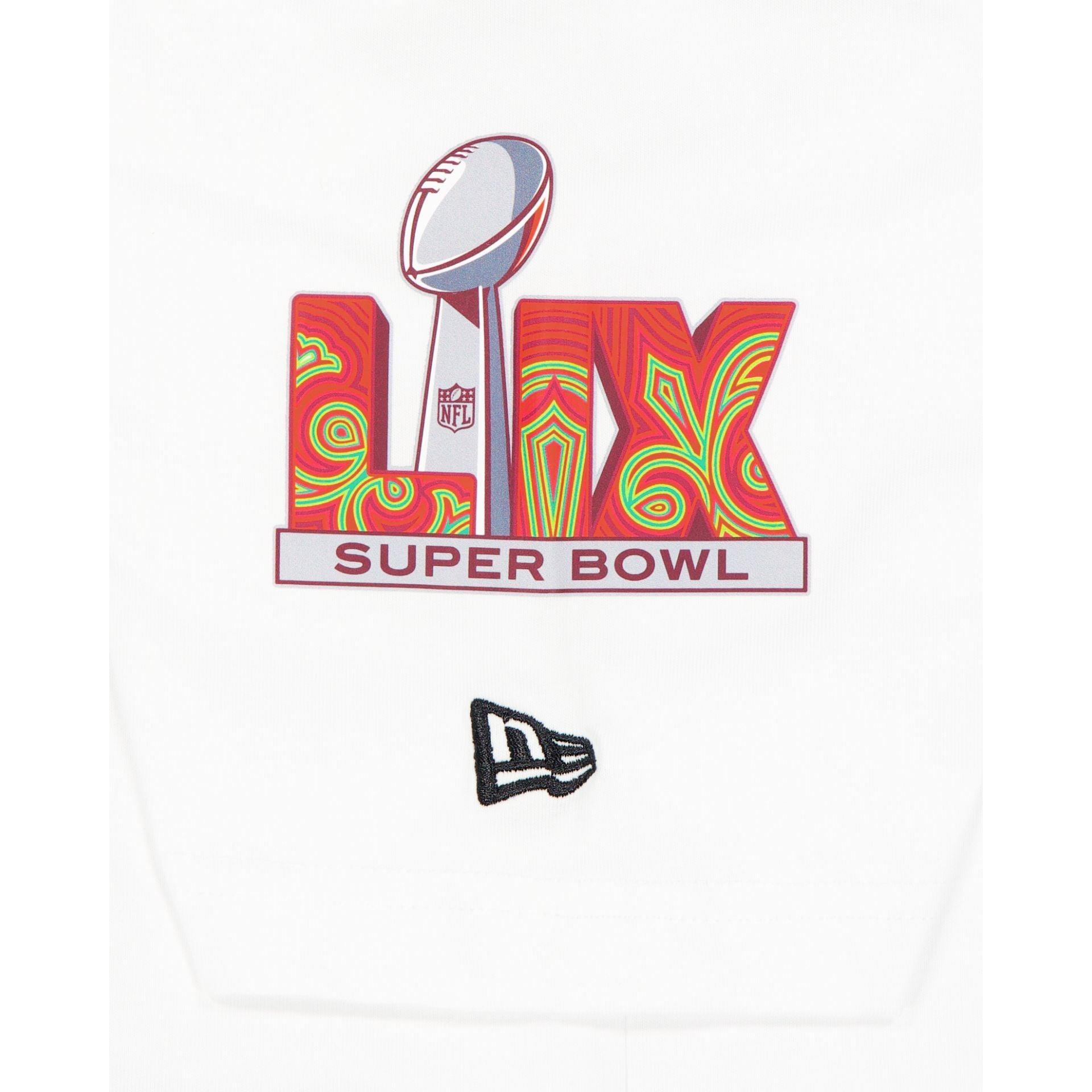 Super Bowl LIX White T-Shirt Male Product Image