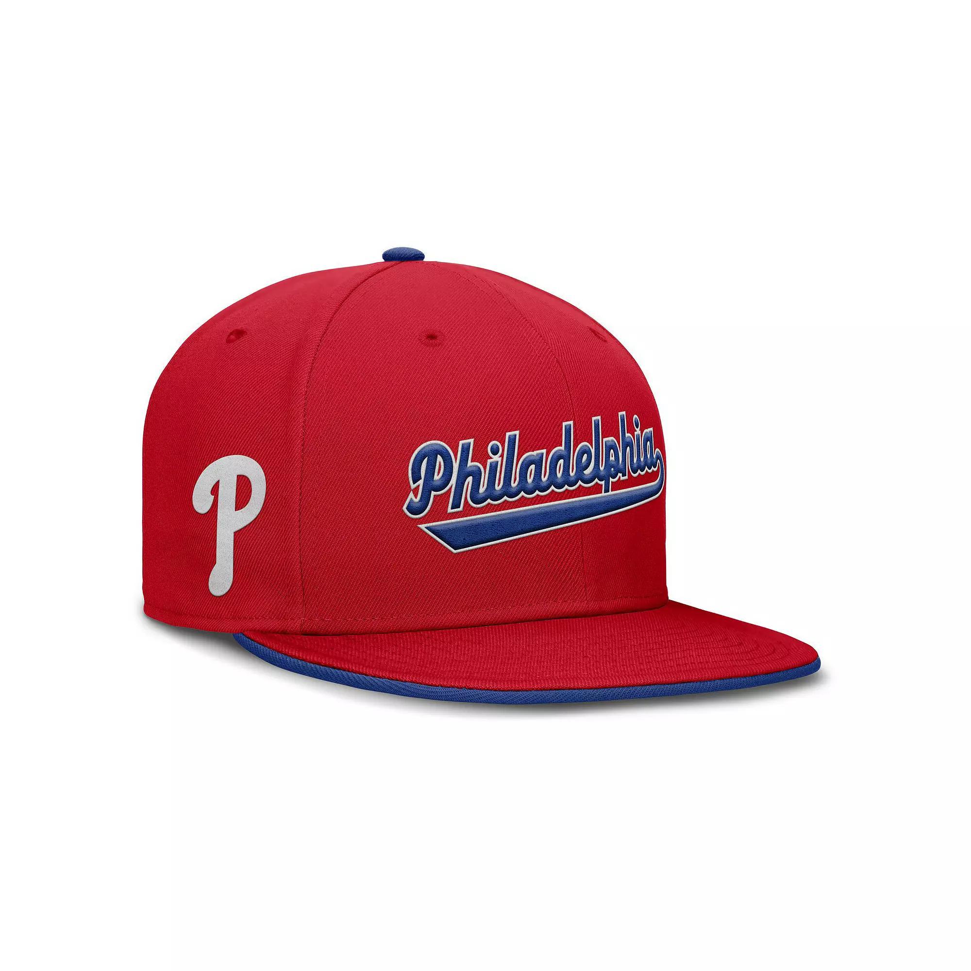 Philadelphia Phillies True Nike Men's Dri-FIT MLB Fitted Hat Product Image
