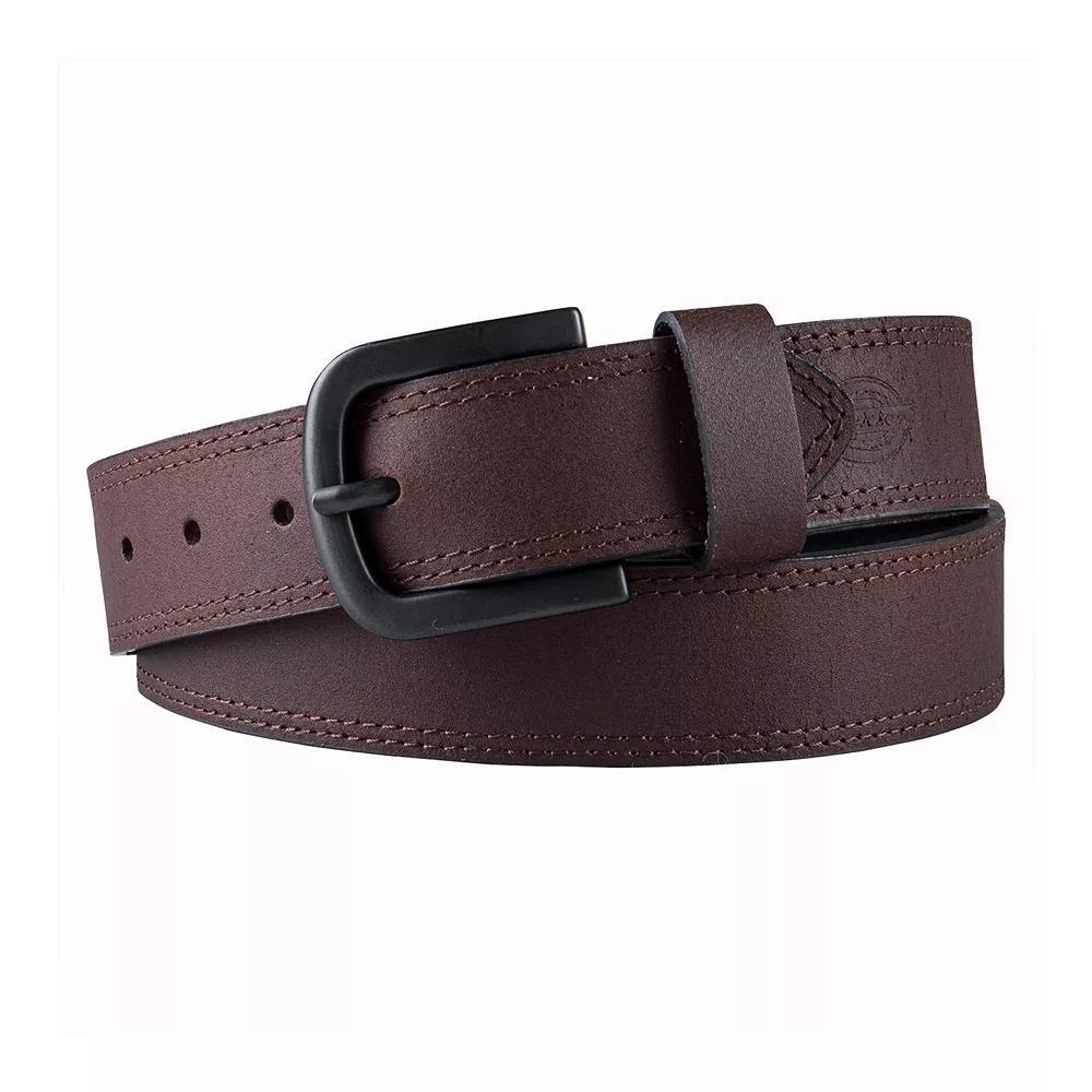 Men's Dickies Casual Leather Belt, Size: Medium, Black Product Image