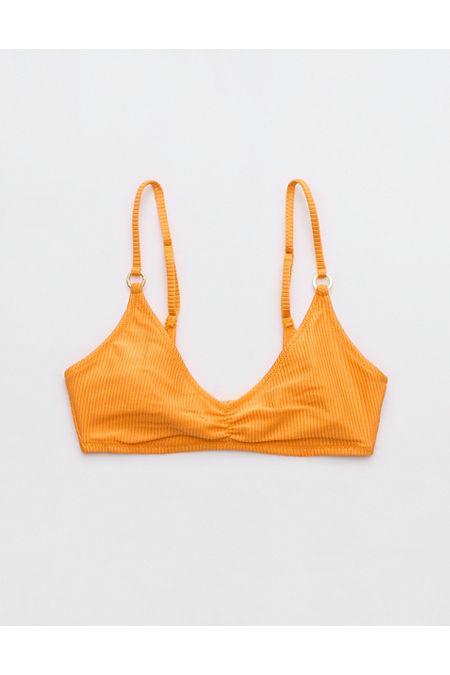 Aerie Beach Babe Shine Rib Voop Bikini Top Women's Product Image
