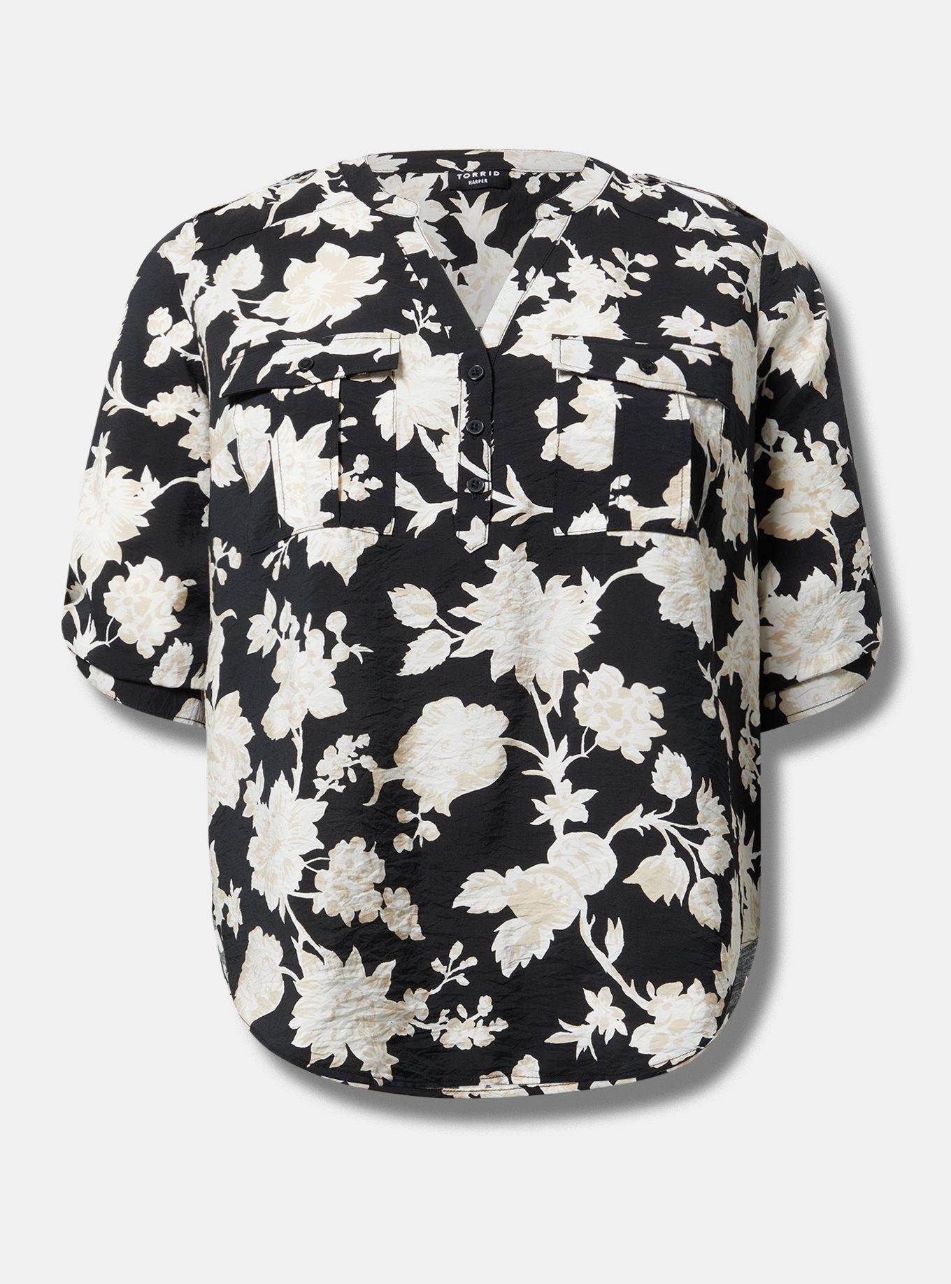 Harper 3/4 Sleeve Pullover Blouse Product Image
