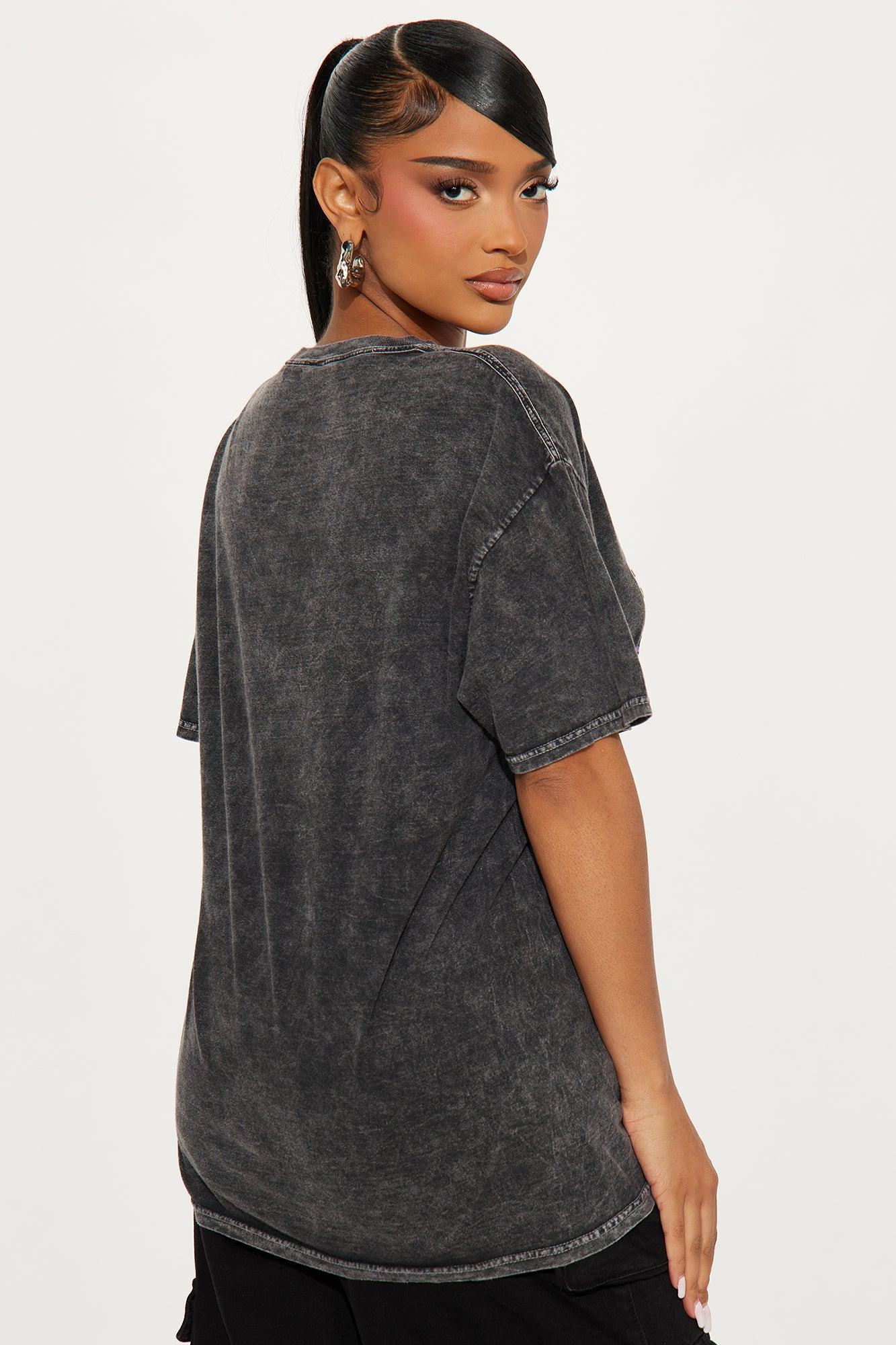 Beetlejuice It's Show Time Washed Tee - Black Product Image