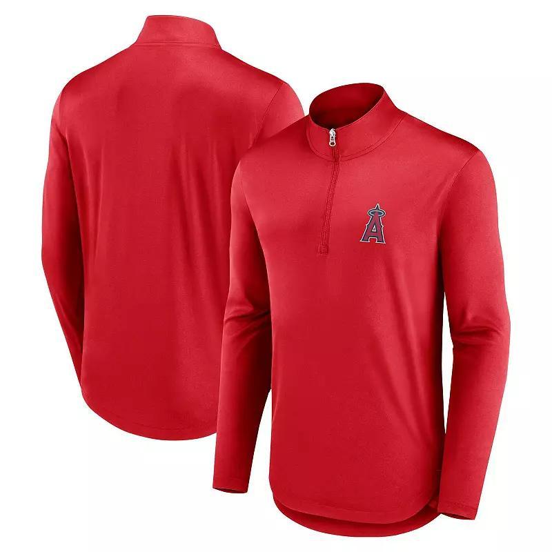Mens Fanatics Branded Cardinal Arizona Cardinals Quarterback Quarter-Zip Top Product Image
