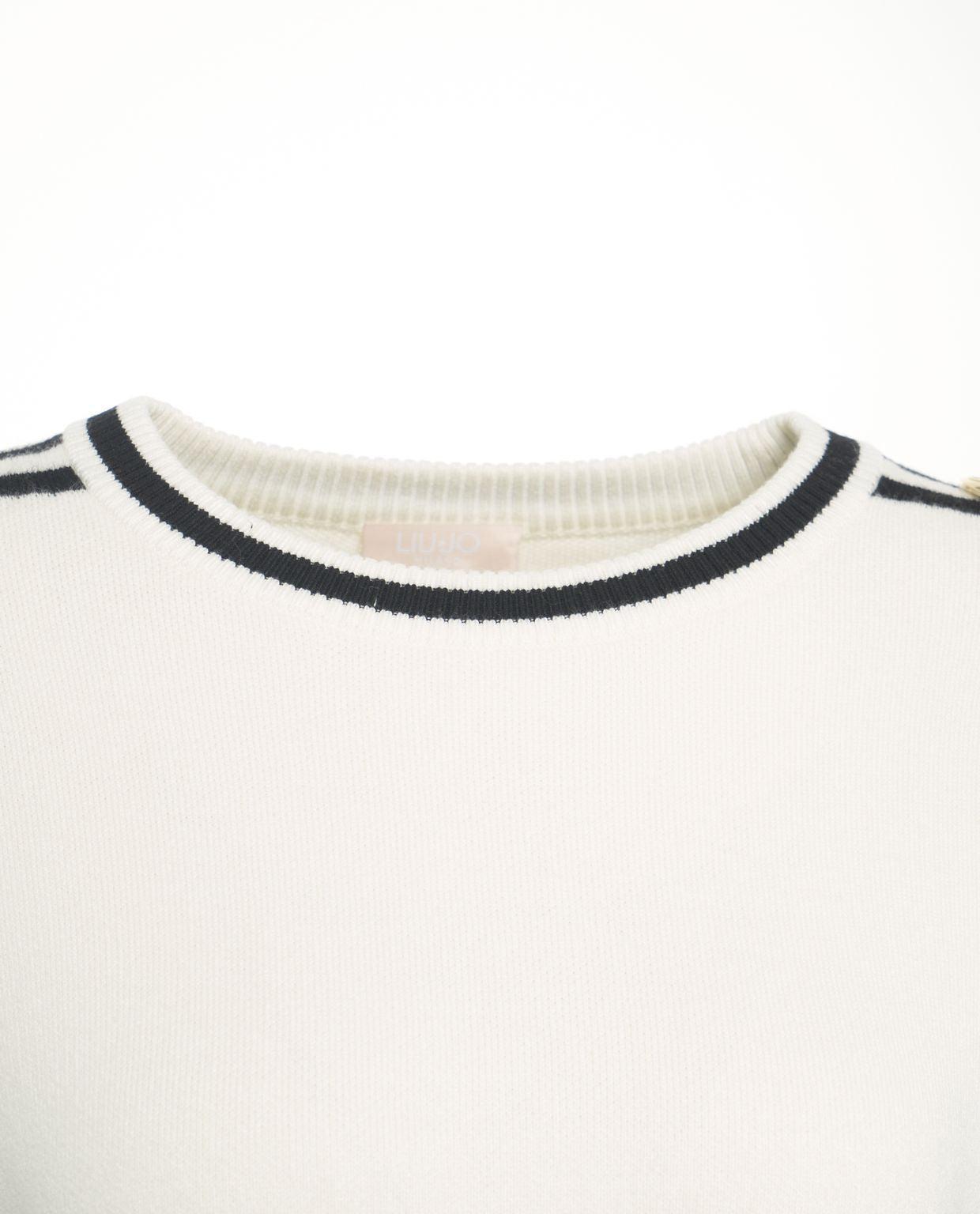Sweater with decorative buttons Product Image