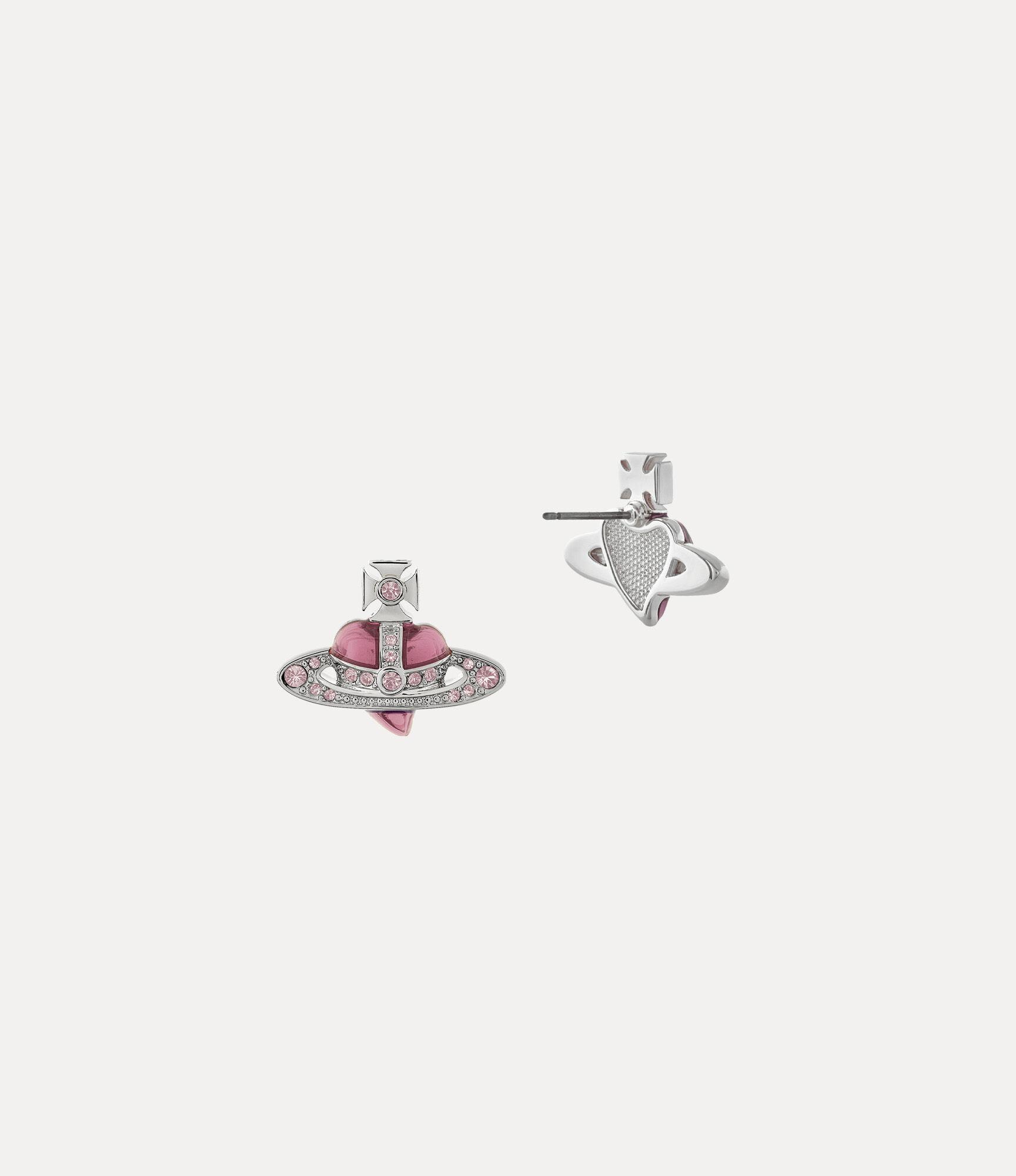 New Diamante Heart Earrings Product Image