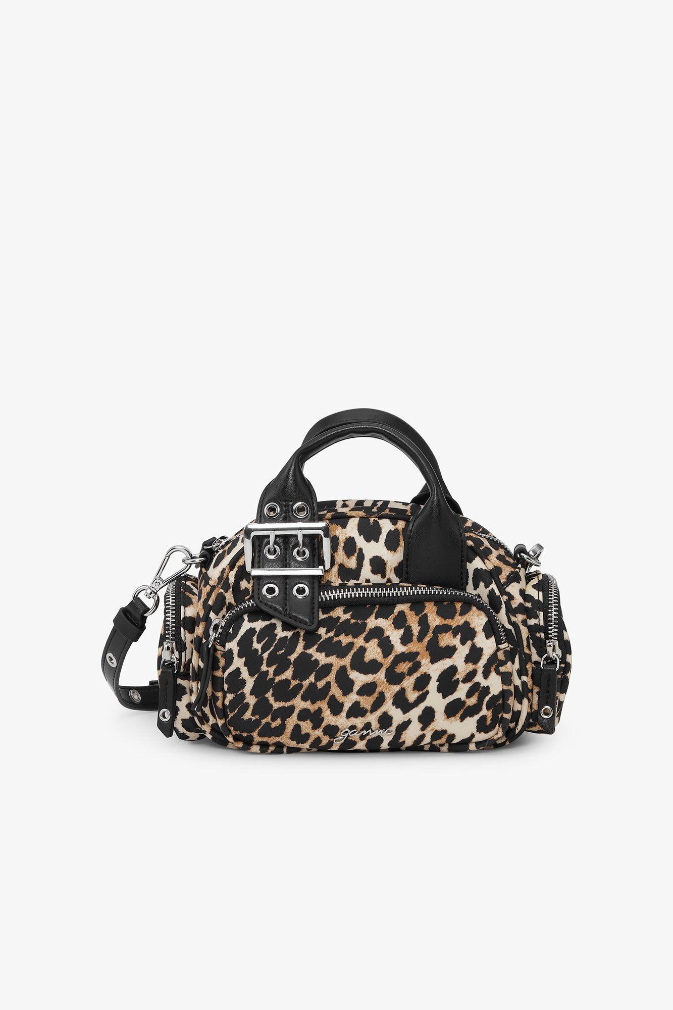 Leopard Mini Polochon Bag Product Image