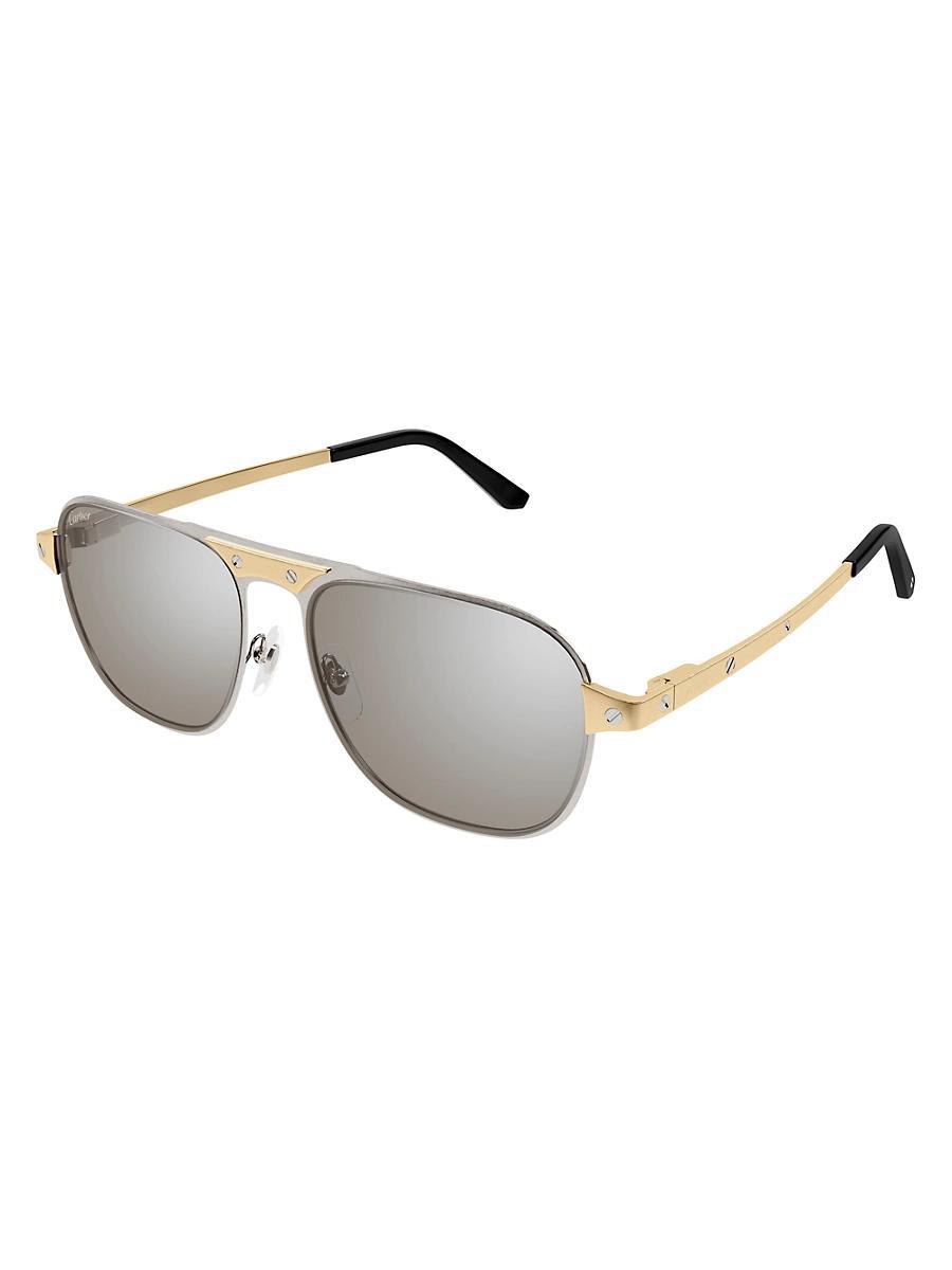 Mens CT0532SM Metal Aviator Sunglasses Product Image