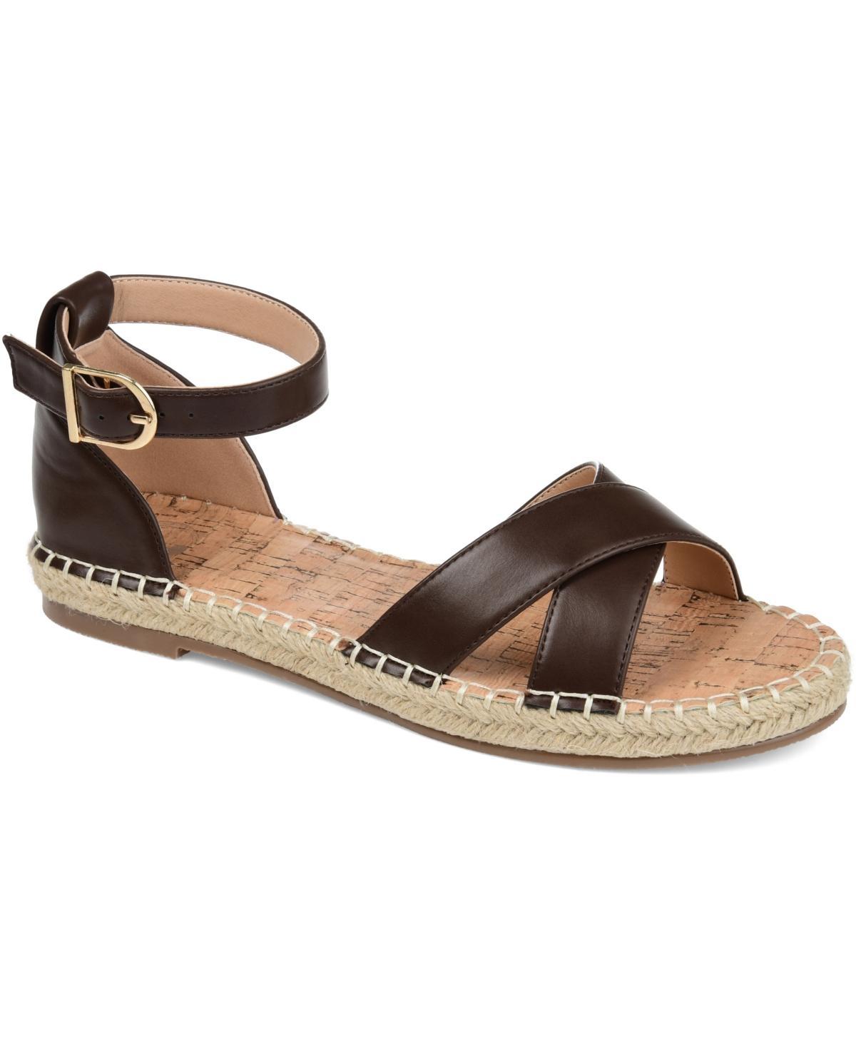 Journee Lyddia Women's Sandals, Size: 10, Red Product Image