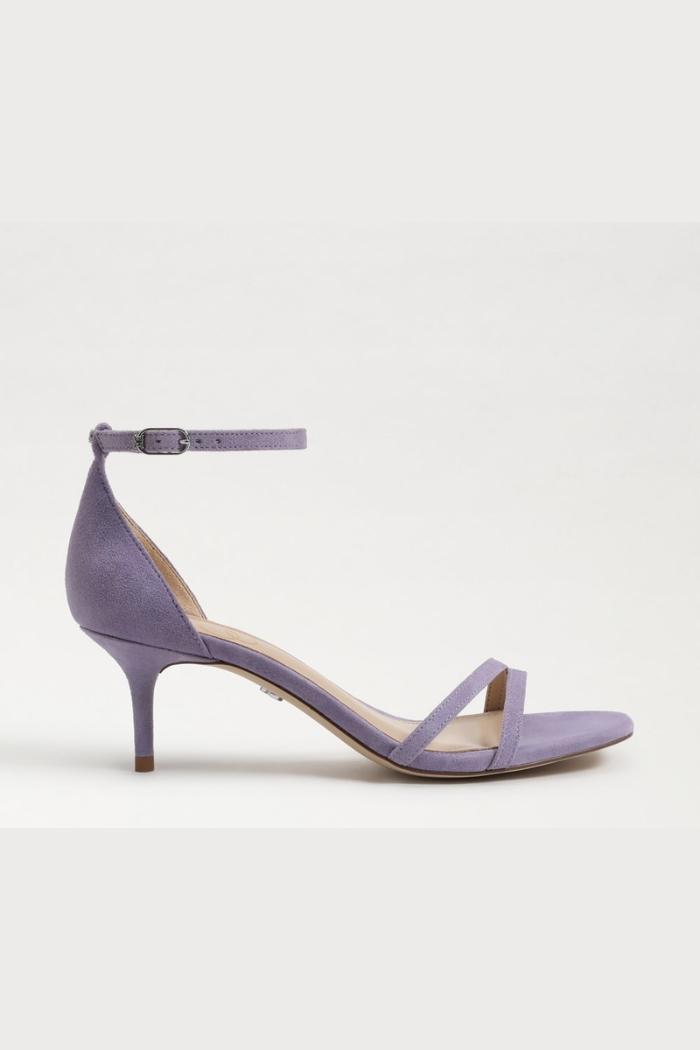 Peoni Kitten Heel - Iris Suede Product Image
