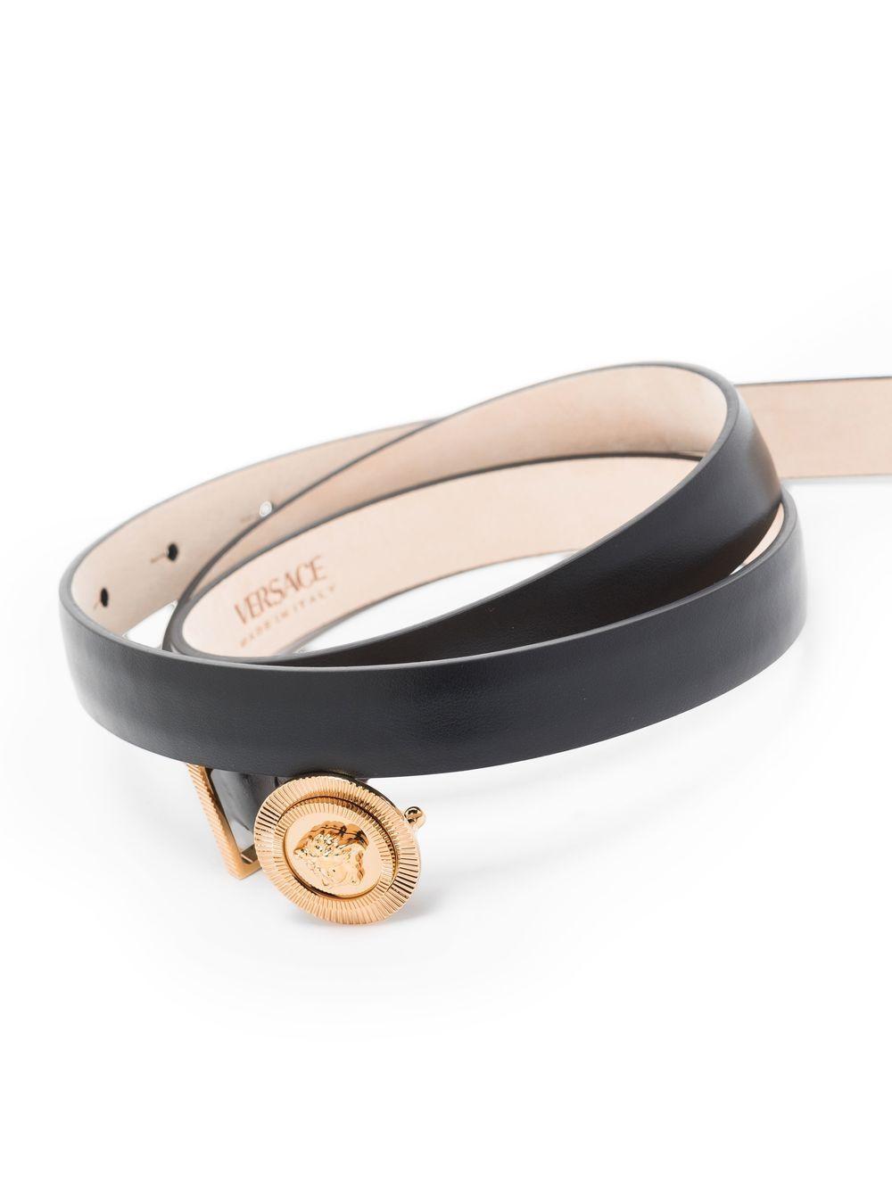 Medusa Biggie leather belt Product Image