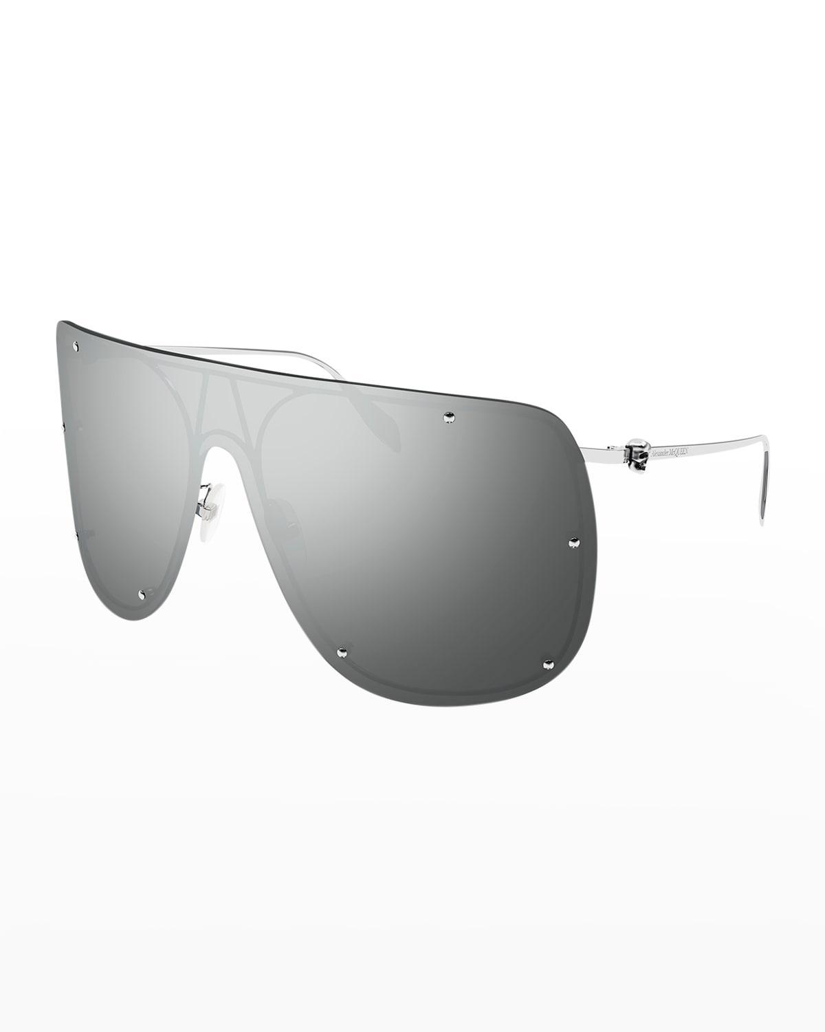 Womens 99MM Skull Mask Sunglasses Product Image