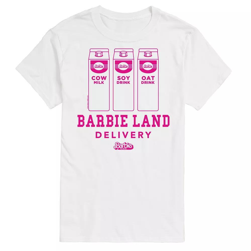 Mens Barbie Movie President Delivery Graphic Tee Product Image