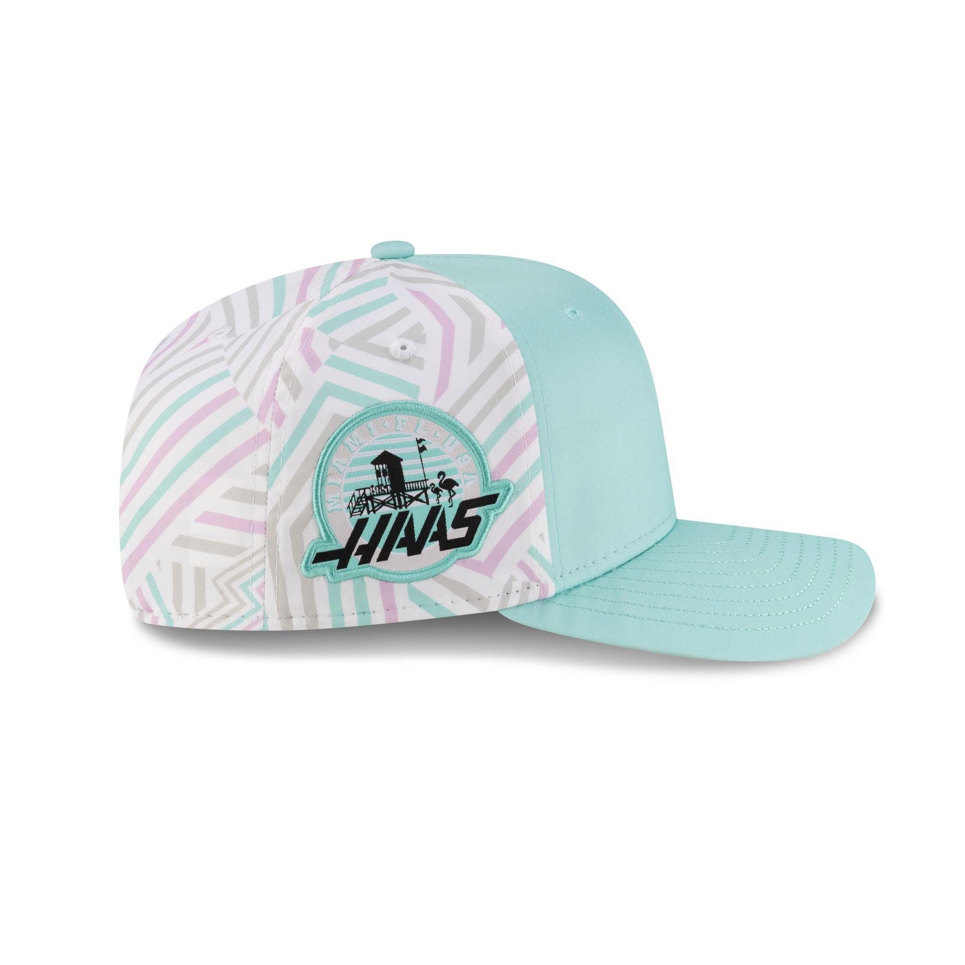 2025 Miami Race Special MoneyGram Haas F1 Team Esteban Ocon 9SEVENTY Stretch-Snap Hat Male Product Image