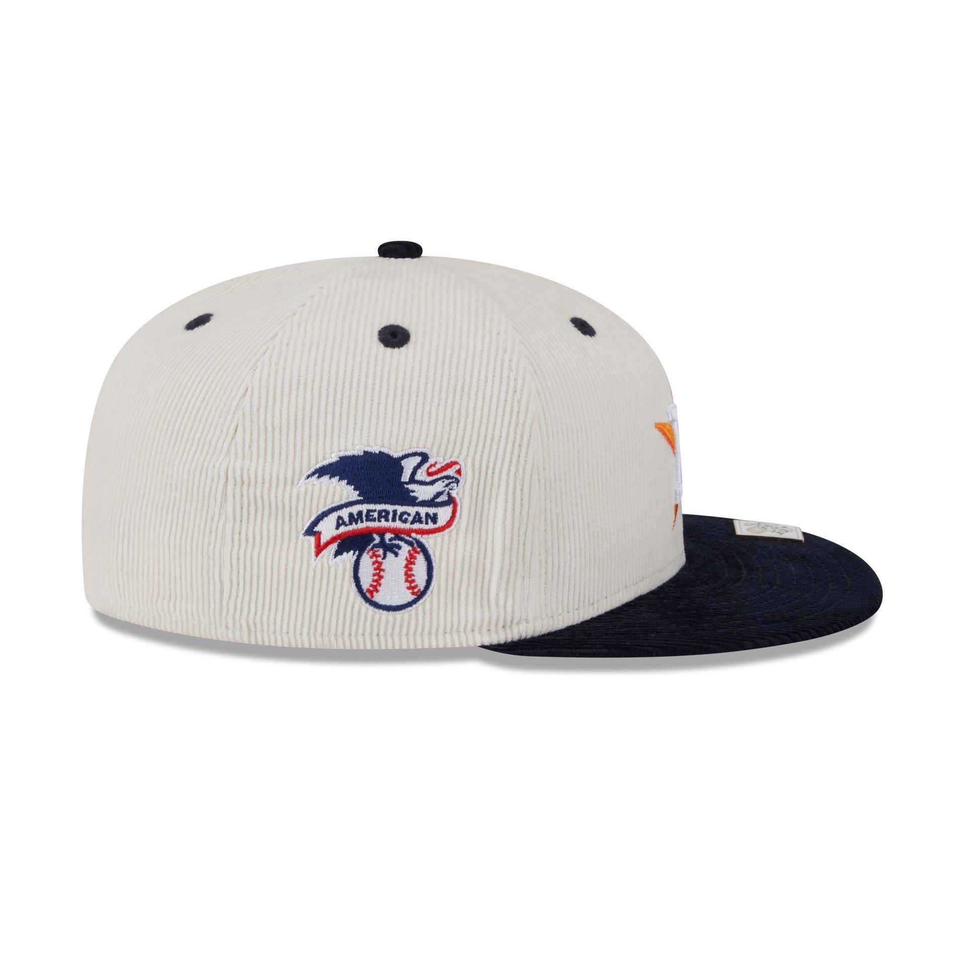 Houston Astros Two Tone Cord 59FIFTY Fitted Hat Male Product Image