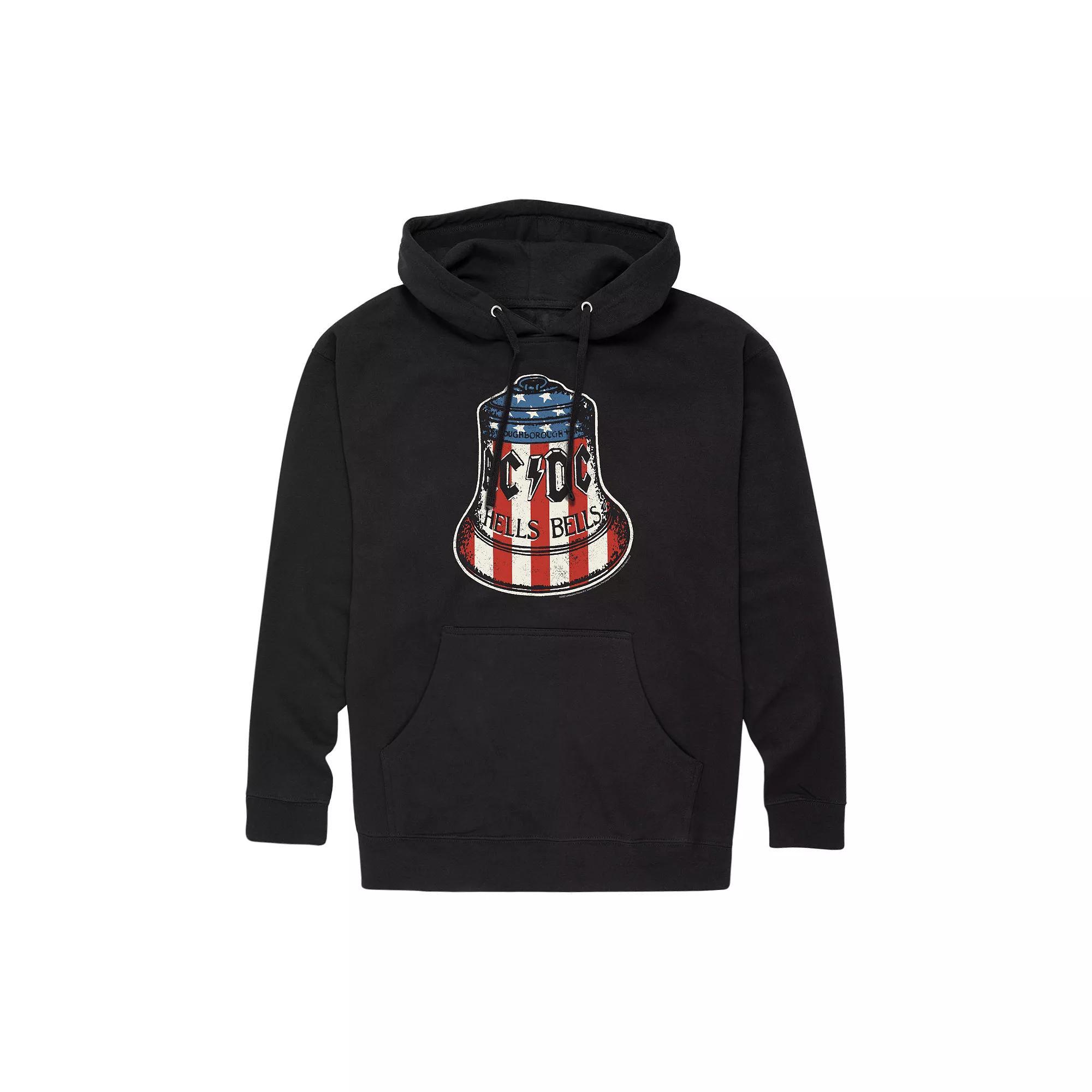 Mens ACDC Hell Bells Americana Graphic Hoodie Product Image