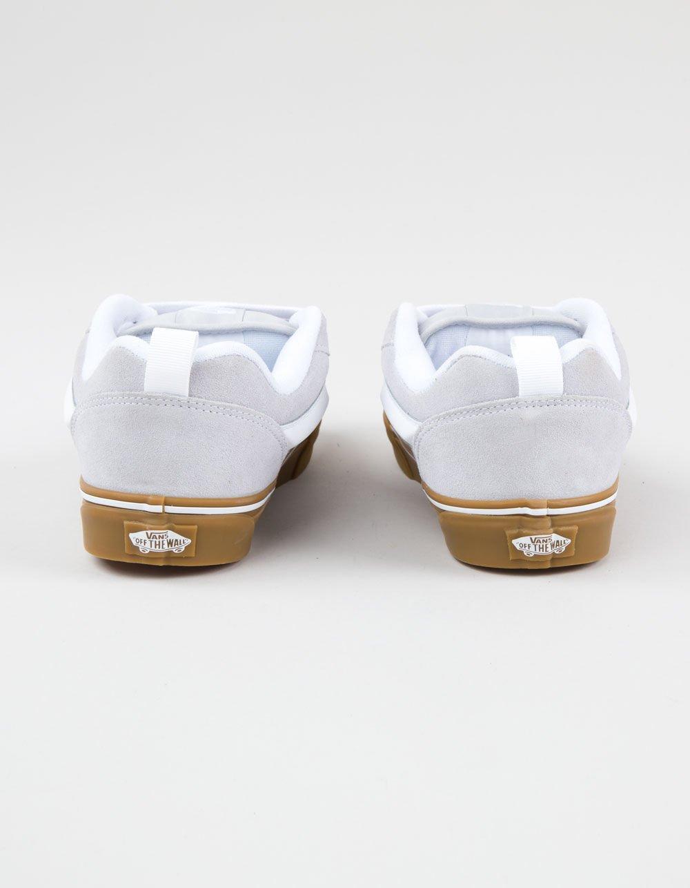 VANS Knu Skool Shoes - BLK/GRY Product Image