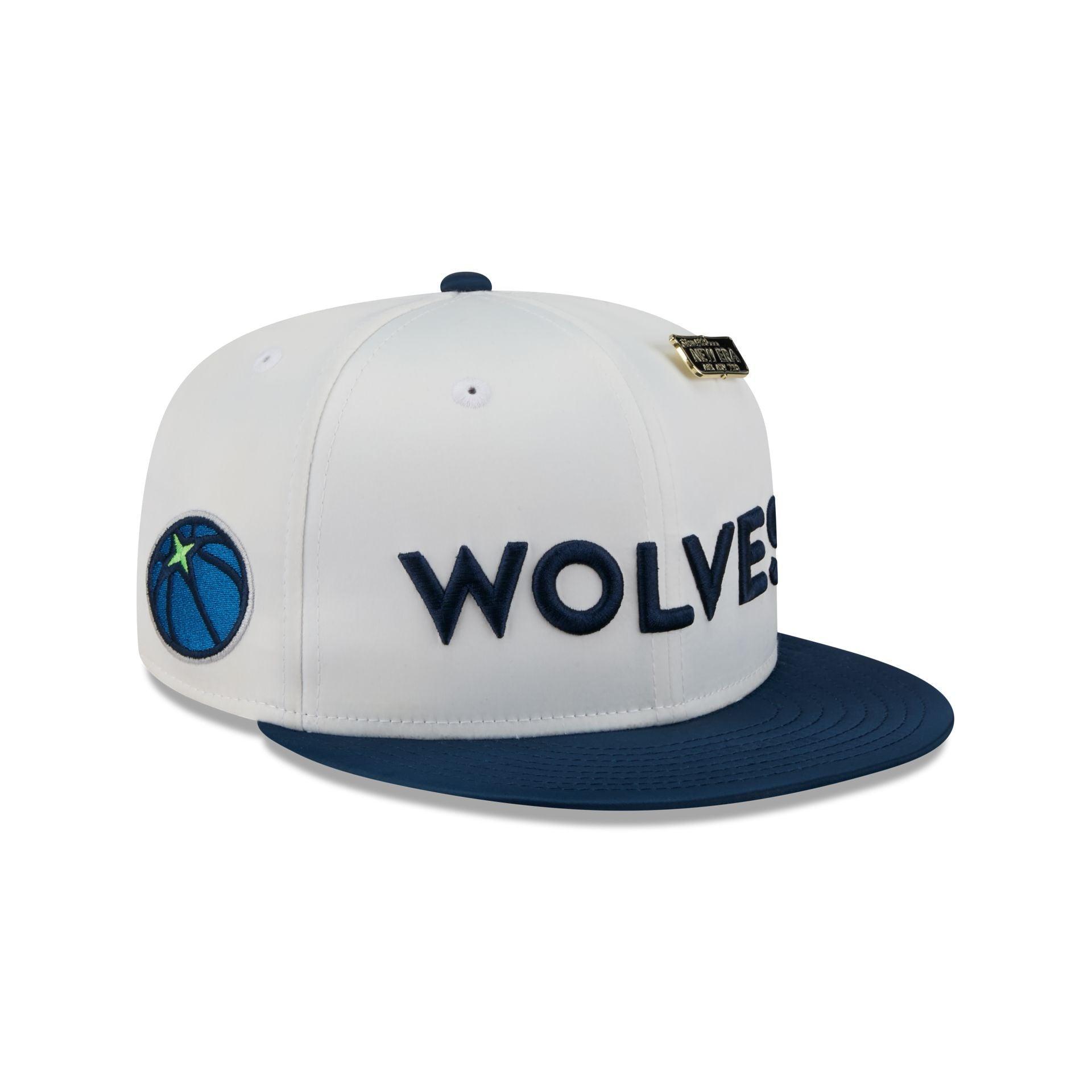 Minnesota Timberwolves Spring Satin 59FIFTY Fitted Hat Male Product Image